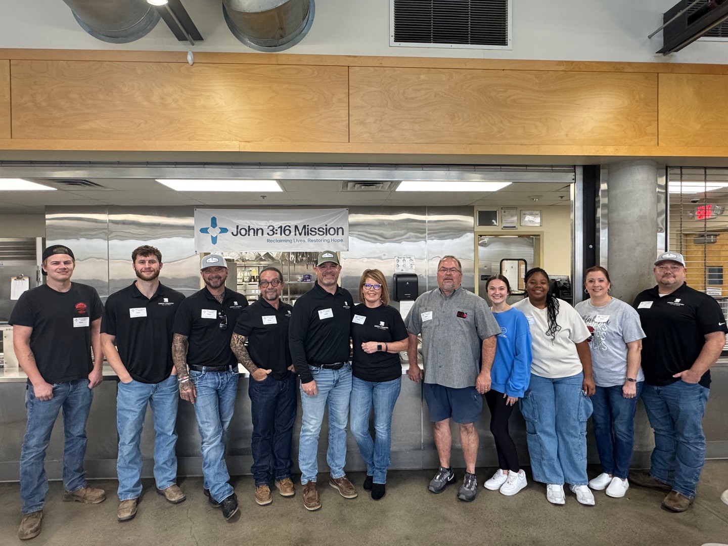 This month, some of our GCI crew had the honor of serving over 160 men, women, and children dinner at John 3:16 Missions downtown shelter. It’s moments like these that remind us of the power of kindness, community, and the difference we can make together.