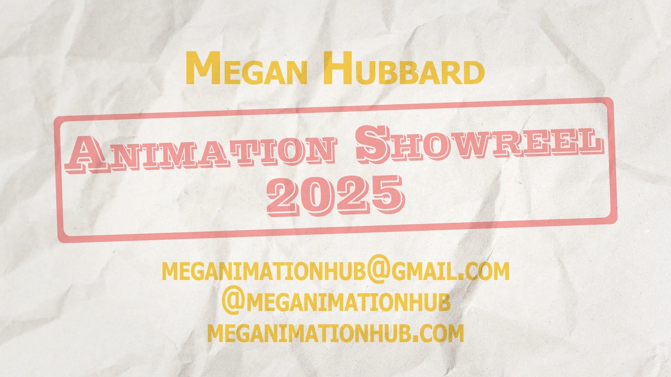 ✨ Obligatory yearly showreel drop! ✨
Shocking, I know—actual animation content on my animation account. Not too many new pieces this time around, but I’ve got a bunch of little projects in the works that I hope make it into the next cut.
You can also catch this (and more) over on my portfolio site: meganimationhub.com
🎬
#mixedmedia #Animation #MotionDesign #2DAnimation #CharacterAnimation #AnimatorLife #AnimationReel #Showreel #ArtPortfolio #StopMotion #DigitalArt