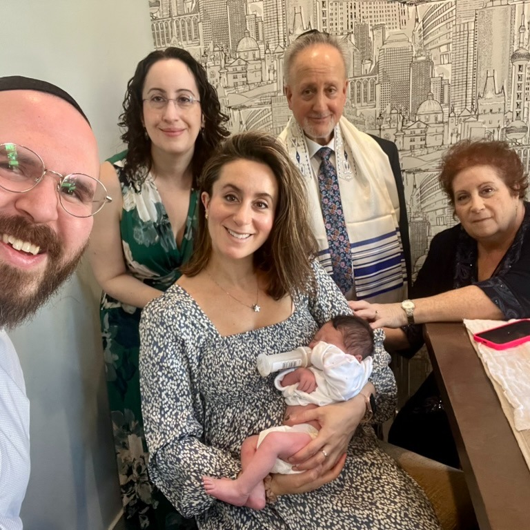 ✨ Mazal tov to Arthur — Avram Yitzchak ben Devora Rivkah! ✨
I had the privilege of leading a beautiful ceremony for Arthur, son of Danielle, one of the Principals who lovingly serves our community at the Ramaz Lower School. Surrounded by her loving friends and family, it was a true honor to share in the joy and to have Rabbi Joshua Lookstein give Arthur his Hebrew name.
Danielle shared:
“Rabbi Lawrence led the most beautiful Bris for my baby boy. He made everyone feel welcome and comfortable by warmly explaining each step of the ceremony, translating each Hebrew blessing, and inviting my friends and family to sing along. Rabbi Lawrence was especially thoughtful in designing a ceremony to honor me as a single mom by choice. He was super thorough in teaching me the aftercare instructions and left me feeling secure and confident in my role in my son’s healing!”
⭐️⭐️⭐️⭐️⭐️
I was also so touched that Danielle’s best friend reached out to me via email afterward and wrote: “It’s heartening to know that so many families are met with such care and respect during these meaningful moments, as they bring their baby boys into the world.”
It was a joy and honor to accompany Danielle and her family through this sacred milestone. 💙
#JewishLife #Community #Tradition #Simcha