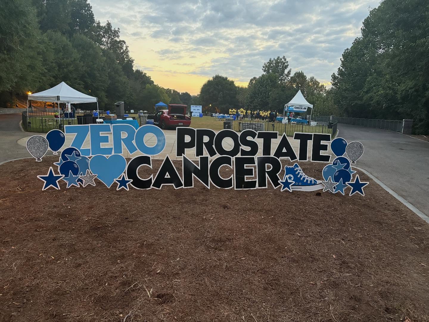 Running for a cause that matters 💙 We were honored to create a sign for the ZERO Prostate Cancer Run/Walk — supporting awareness, hope, and community every step of the way. 🏃♂️✨ #ZEROCancer #RunForACause #CelebrateBig #CelebrationYardGreeting #georgiayardcards @zeroprostatecancer