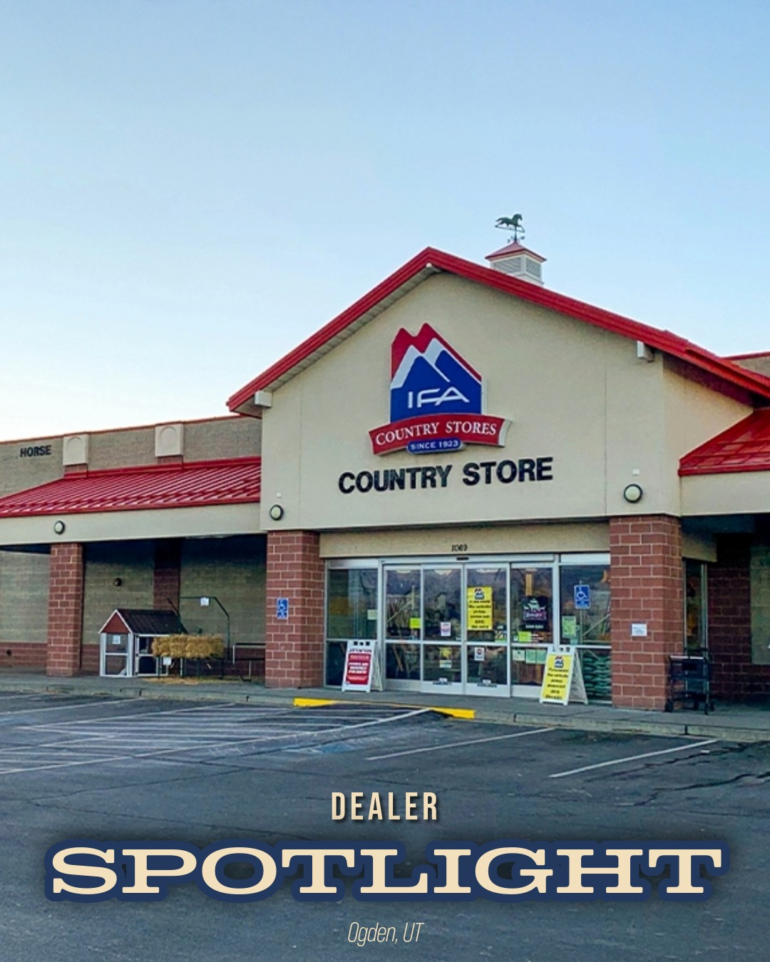 DEALER SPOTLIGHT โจ
This week's dealer spotlight is the @ogdenifa in Ogden, UT! These guys are experts in our products and are always willing to lend a hand.
Stop by the Ogden IFA Country Store to for any of your agriculture needs and to purchase any and all of our products!
๐1069 W 12th St, Ogden, UT
๐801-364-8831
#PTIStockYard #IFA #dealer #DealerSpotlight