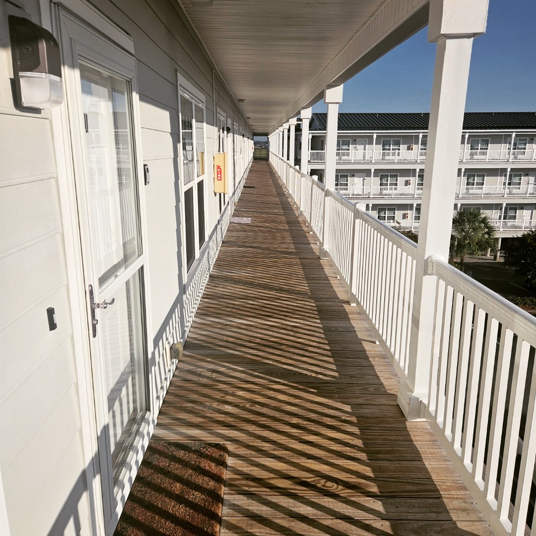 We're excited to now be cleaning this large condominium community on Folly Beach! It needed a LOT of cleaning love, but we've now got it back to where it needs to be - sparklin' clean! 🏝️🧹💯😊☀️#FollyBeachCleaning #HOACleaning