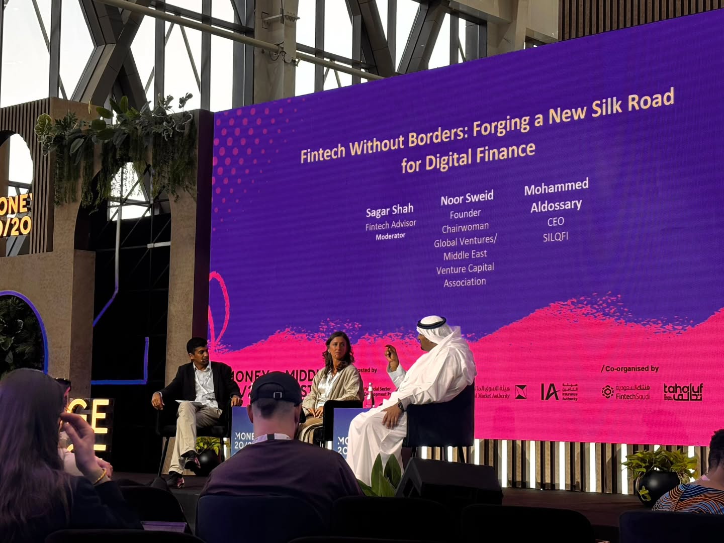 So glad to have been back in Riyadh for Money 20/20 on Monday.
Speaking at event alongside Sagar Shah and Mohammed Aldossaryon “Fintech Without Borders” reinforced a truth we often see in MENA: fintech equals inclusion.
SMEs power our economies, contributing to nearly 70% of GDP and jobs globally, yet the financing gap in MENA stands at more than $200 billion. This is where innovation matters most.
With the B2B fintech market projected to reach $285 billion by 2030, the opportunity to close this gap is huge. Each uptick in digital adoption will have immense impact on economic growth.
Fintech is at the heart of building tomorrow’s digital economies!