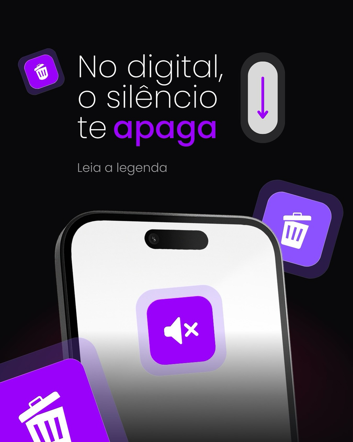 No digital, silêncio não é pausa. É esquecimento.
Enquanto sua marca fica calada, outras ocupam espaço, contam histórias e conquistam o público que poderia ser seu.
Estar presente não é mais opcional: é a única forma de ser lembrado, gerar confiança e transformar atenção em vendas.
Se você não aparece, você some.
#MarketingDigital #Posicionamento #GestãoDeMídias #ResultadosOnline #AmoraClick