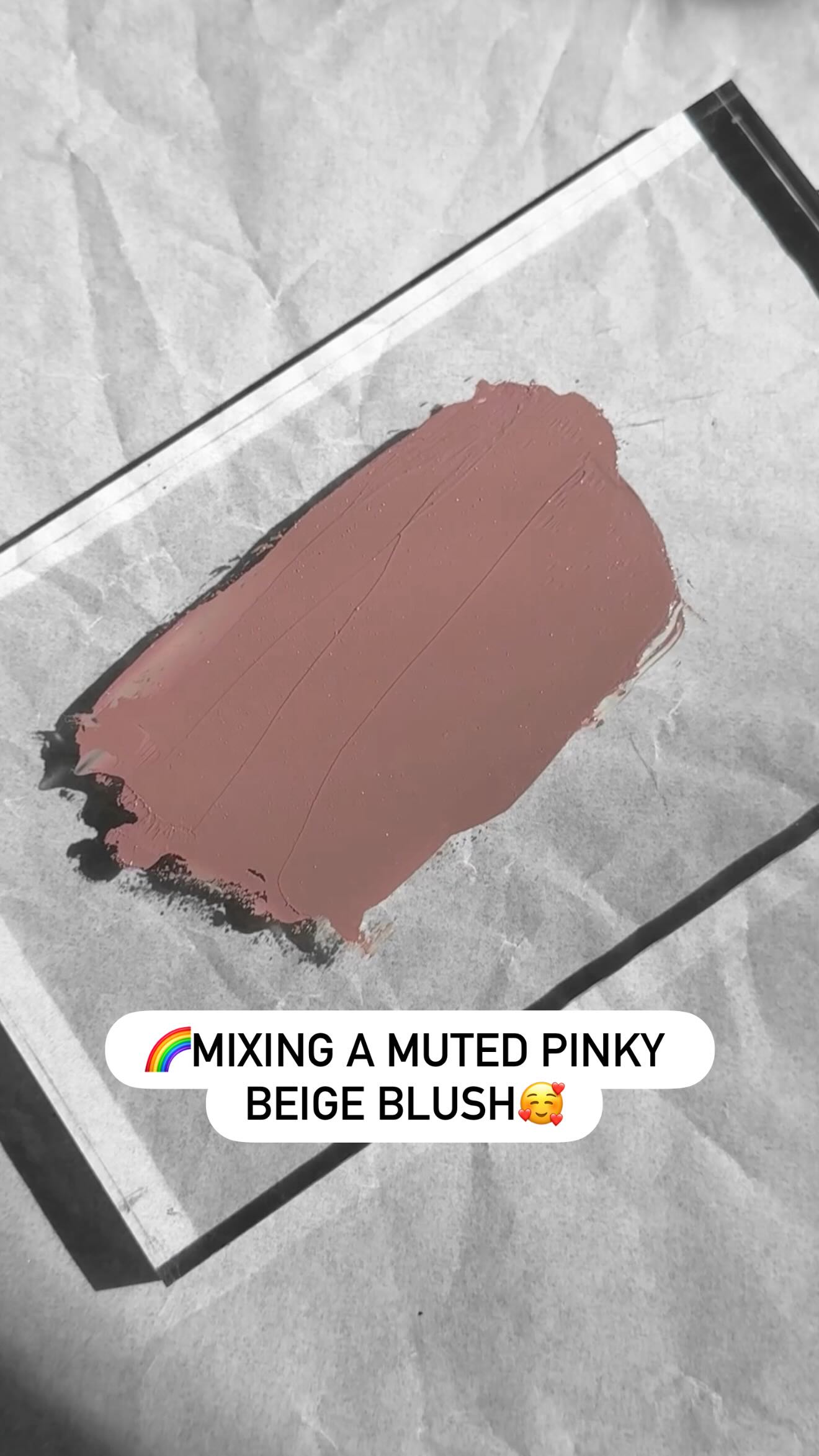 Dissociating a bit today after another week of US shipping headaches so went to play around with some blush, because you know, this is us we’re talking about.
Fun fact - you’d be surprised how much “building” you need to do with a blush in order to make a beige tone that doesn’t wear hollow on the skin.
A bit of yellow from Condensate, the violet from Wisp, grey blue from Dust, and grounded rosy notes from Steam all come together to make this lovely cooler pinky beige colour.
Hope you enjoyed this style of cream blush mixing video - I don’t think we’ve done one like it before? Let me know what you think about the colour in the comments 🥰🌿🌿🌿
#indiebeauty #indiemakeup #creamblush #blush