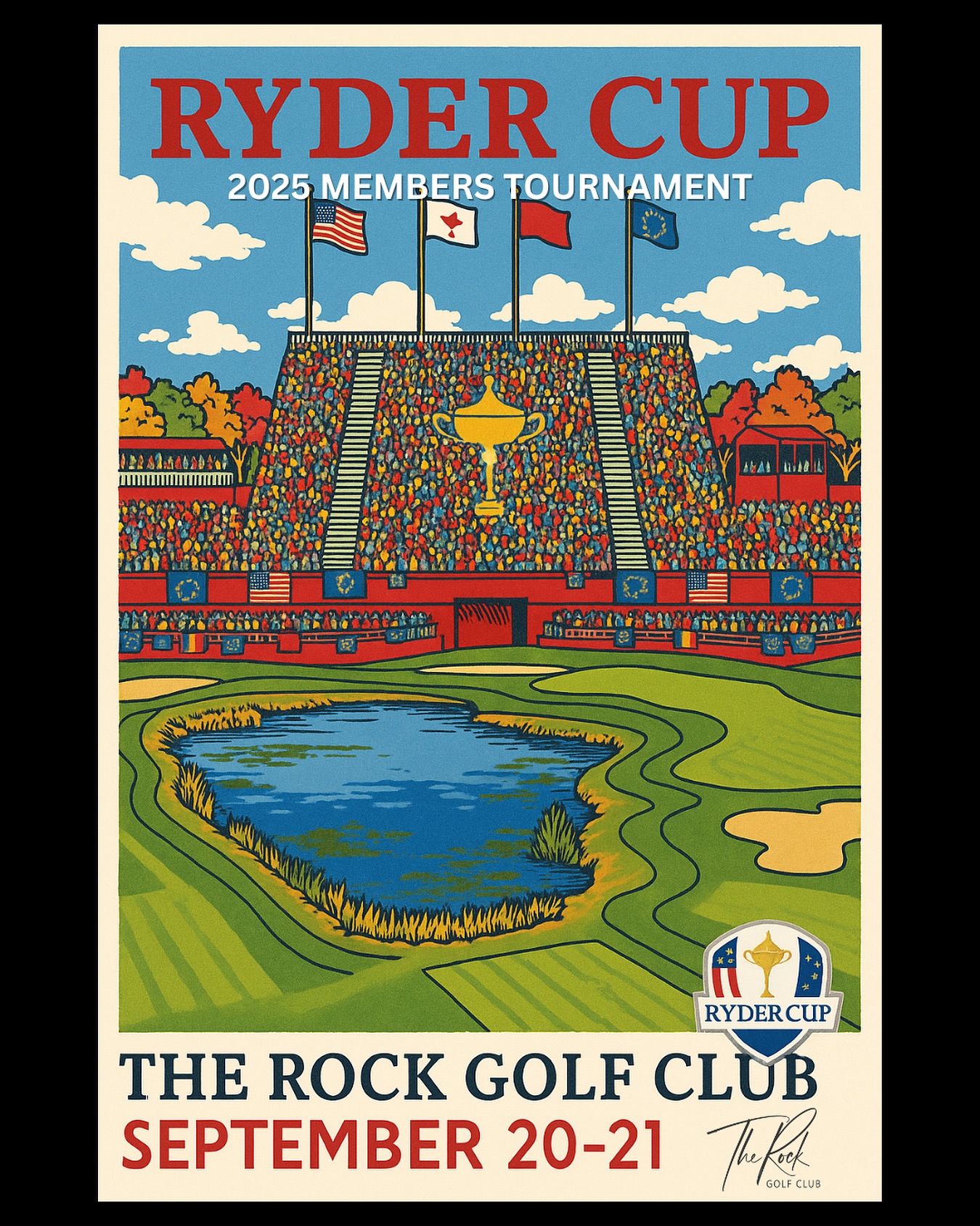 🏆🇺🇸 It’s Ryder Cup Weekend at The Rock! 🇺🇸🏆
This Saturday & Sunday, September 20th & 21st, our members will go head-to-head in one of the most exciting traditions in golf — The Rock Ryder Cup. 🎯⛳️
Two days of fierce competition, team spirit, and unforgettable moments are on deck as members battle it out for bragging rights and Ryder Cup glory.
From the opening tee shot to the final putt, this exclusive members-only event promises high energy, camaraderie, and a true showcase of everything that makes The Rock Golf Club special.
🔥 Who will take home the Cup? Come out, cheer on your team, and be part of the excitement!
📍 The Rock Golf Club
📅 September 20th & 21st
👥 Members Only Event
#RyderCup #TheRockGolfClub #MembersOnly #GolfLife #TeamSpirit