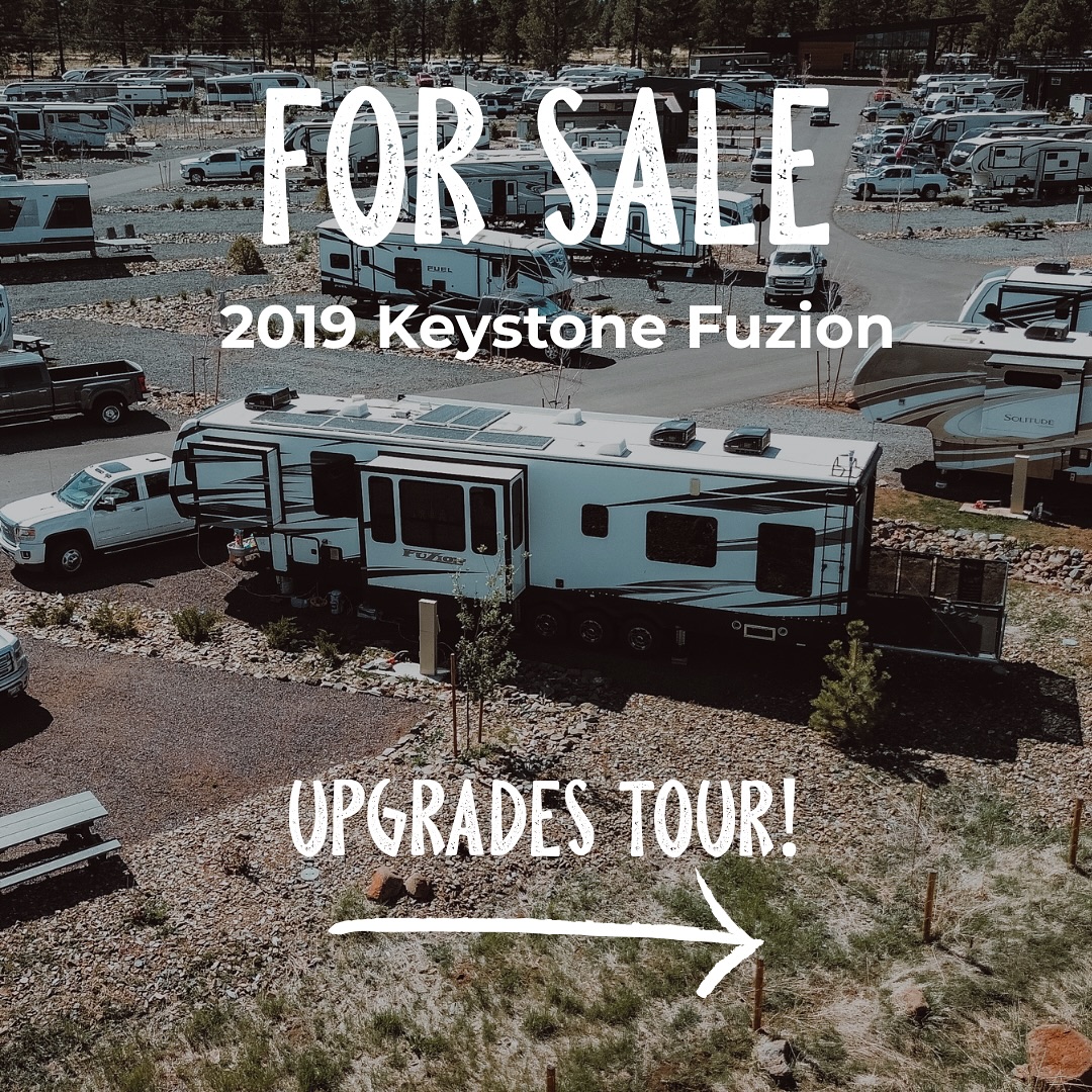 Over $20K in Upgrades 🚀 Ready for Full-Time Living or Off-Grid Adventures
This isn’t just a 2019 Keystone Fuzion — it’s a fully upgraded home-on-wheels, built for performance, comfort, and flexibility. We’ve poured years of love (and serious investment) into making this rig road-ready for anything.
🔋 Power + Connectivity
• 1200W Solar array
• 600Ah Lithium batteries
• Victron inverter + charge controller setup
• Starlink High Performance (roof-mounted + included)
• 2x Roof-mounted 5G/4G antennas
• Pre-wired for Peplink Router
• Dual 5G Peplink router available ($2,500 optional)
🏕️ Live Anywhere Comfort
• Upgraded Morryde suspension
• Full custom winter skirt (included)
• Tankless hot water heater
• Slide Skis (2 big slides)
• Upgraded propane + CO2 monitor
• High-flow diaphragm water pump
🍽️ Interior Upgrades
• Residential refrigerator
• Custom-built hidden storage
• Washer/dryer included
• Beautiful multi-use garage room
• Upgraded lighting + finishes throughout
📸 Check out our photo tour to see it all in action — and yes, the current furniture and layout can be included!
🔗 Full spec sheet & contact form at the link in bio.
💬 DM us anytime with questions!
#rvforsale #rvupgrades #rvlife #offgridrv #toyhaulerlife #fulltimerv #rvliving #homeonwheels #boondockingready #starlinkrv #keystonefuzion #wherewildonesroam #rvlifestyle #solarsetup #vanlifealternative