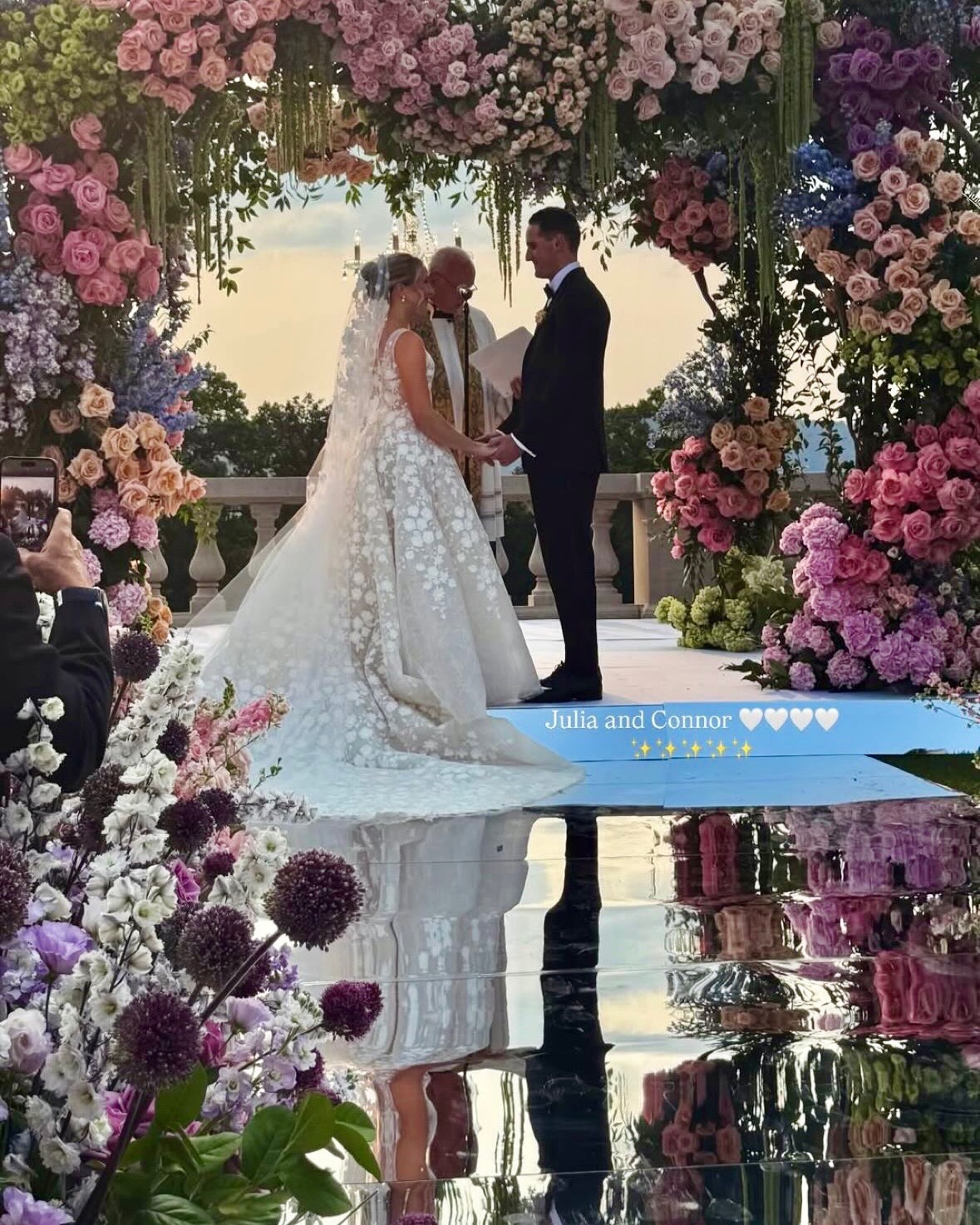 'Monet's Garden' - a magical setting for Julia & Connor's recent marriage vows. @ruthridgewaydesigns created this unbelievably beautiful event for Ruth's daughter. And, we were lucky enough to pickup this huge donation in the late hours after the celebration. We were able to create and delivery over 300 bedside arrangements to patients at Autumn Lake Nursing Home, residents at Pilgrim Towers & Cross Roads Residence. We also used loose stems for a floral workshop at the Stamford Senior Center. Abundance of smiles all the way around. Thank you, Ruth! And, congratulations to Julia and Connor!!!