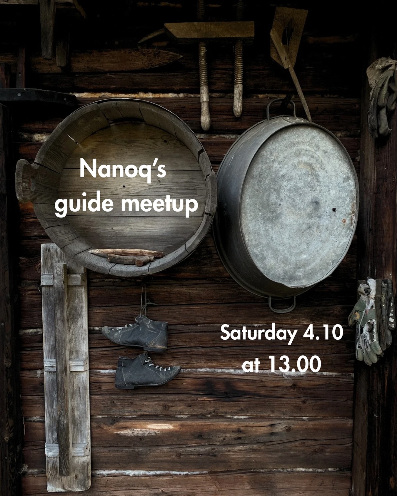 Har du praktiserat eller arbetat vid Nanoq som guide, gårdskarl eller verksamhetsledare? Välkommen med på träff till Nanoq 🐻❄️
Vi samlas kring lägerelden vid Nanoqs vindskydd och delar minnen från museet och du har möjlighet att återse tidigare arbetskamrater. Tagga din arbetskompis och kom på besök, vi bjuder på kaffe!
☕️🔥
Oletko ollut työharjoittelussa tai työskennellyt Nanoqissa oppaana, talonmiehenä tai toiminnanjohtajana? Tervetuloa tapaamiseen Nanoqiin 🐻❄️
Kokoonnumme nuotion äärelle Nanoqin laavulle jakamaan muistoja museosta, ja sinulla on mahdollisuus tavata entisiä työkavereita. Tägää työkaverisi ja tule käymään – tarjoamme kahvit!
☕️🔥