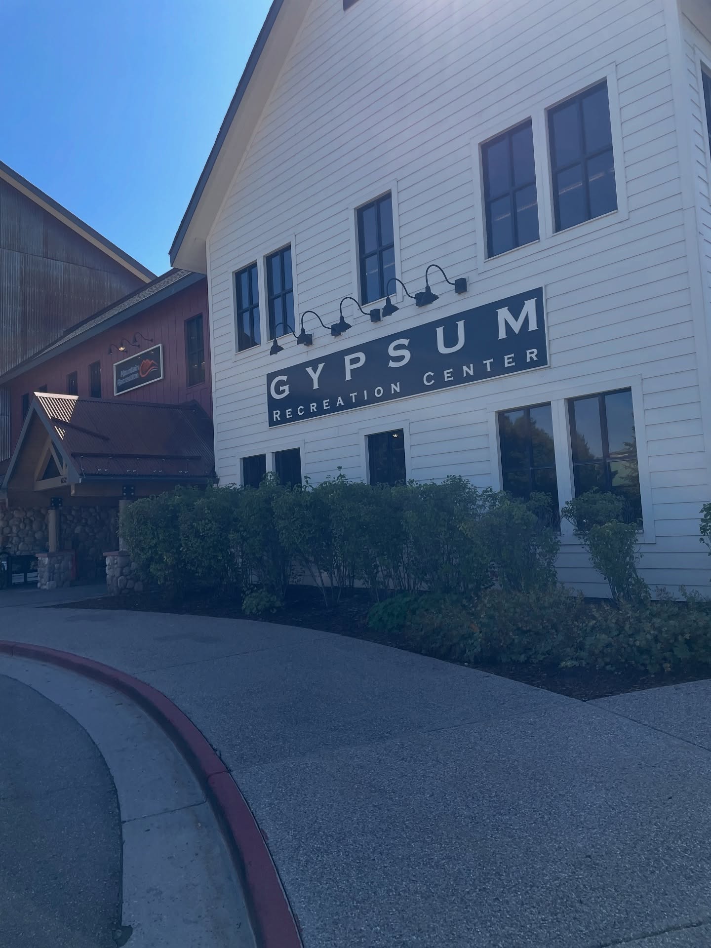 Lovely day for a team training! Had a blast in Gypsum, Colorado. Loved the details in this building. Look at this door handle!