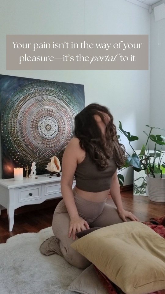 Most women want to awaken the fullness of their feminine essence.
Their sensuality. Their joy. Their pleasure.
The ability to feel open, radiant, alive.
And yet…
the body won’t let us bypass what still lives underneath.
Because here’s the truth:
You cannot fully access the full spectrum of your your pleasure potential…
if you’re not willing to fully 𝒇𝒆𝒆𝒍 your pain.
Feminine embodiment isn’t just about love and light.
It’s about range.
It’s about wholeness.
It’s about being real with what’s actually living in your system.
So if you’ve struggled to feel turned on by life, to enjoy your body, to soften into intimacy or access joy…
Maybe it’s not because there’s something wrong with you.
Maybe it’s because your pain needs space to be felt first.
The grief.
The rage.
The heartbreak you didn’t have room to process.
The shame that’s still hiding in your belly.
The places that feel frozen, heavy, or numb.
This is why I say:
Your pleasure is not separate from your pain.
It lives underneath it.
It opens when you stop resisting what’s real.
The more capacity you build to feel it all — the more aliveness flows through you.
The more emotionally safe your body becomes — the more your pleasure can rise.
This is the paradox:
Feeling the hard stuff is what unlocks the good stuff.
And this is the work I’m here to hold space for.
For women who are ready to stop bypassing and start reclaiming the full range of what it means to be alive in a feminine body.
✨ If this resonates… and you’re ready to explore this in your own body, my 1:1 work are here to support you.
Dm to connect.
Xx Johanna
.
.
.