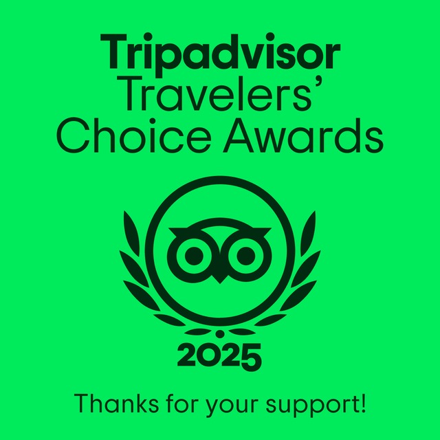 Thank you everyone
for your support !
Thank you @tripadvisor
for this award
we will keep learning and growing
make magic happen
Thank you a lot !