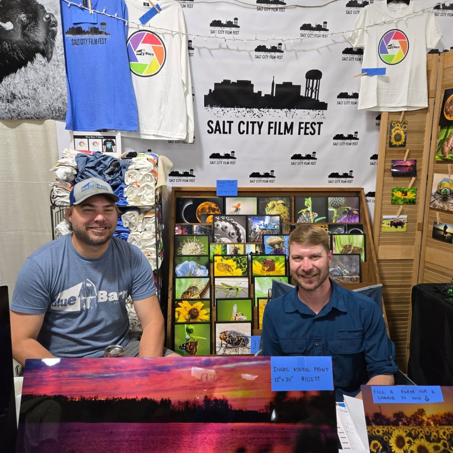 At the Kansas State Fair promoting SALT CITY FILM FEST Sept. 25, 26, & 27, 2025!
Saltcityfilmfest.com