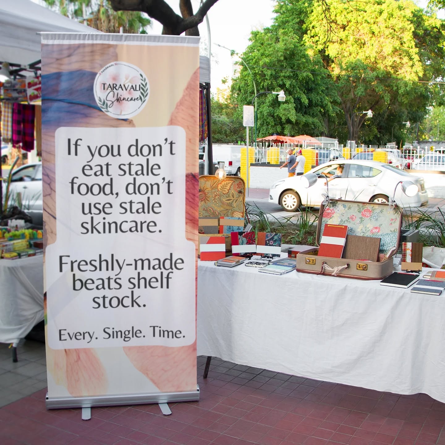 If you wouldn’t eat stale food, why would you smear stale skincare on your face?
✓ Fresh isn’t scary, it’s sensible.
✓ Freshness isn’t a risk. It’s respect, for your skin and for nature.
✓ Fresh skincare isn’t a trend. It’s the difference between results you can see and promises you can’t.
At Taravali, your skincare is made after you order it, because your skin deserves better than yesterday’s (or last month's) leftovers.
✨ Fresh. Potent. Chemical-free.
✨ No preservatives, no fear games. No compromise.
Why would you choose stale over fresh?