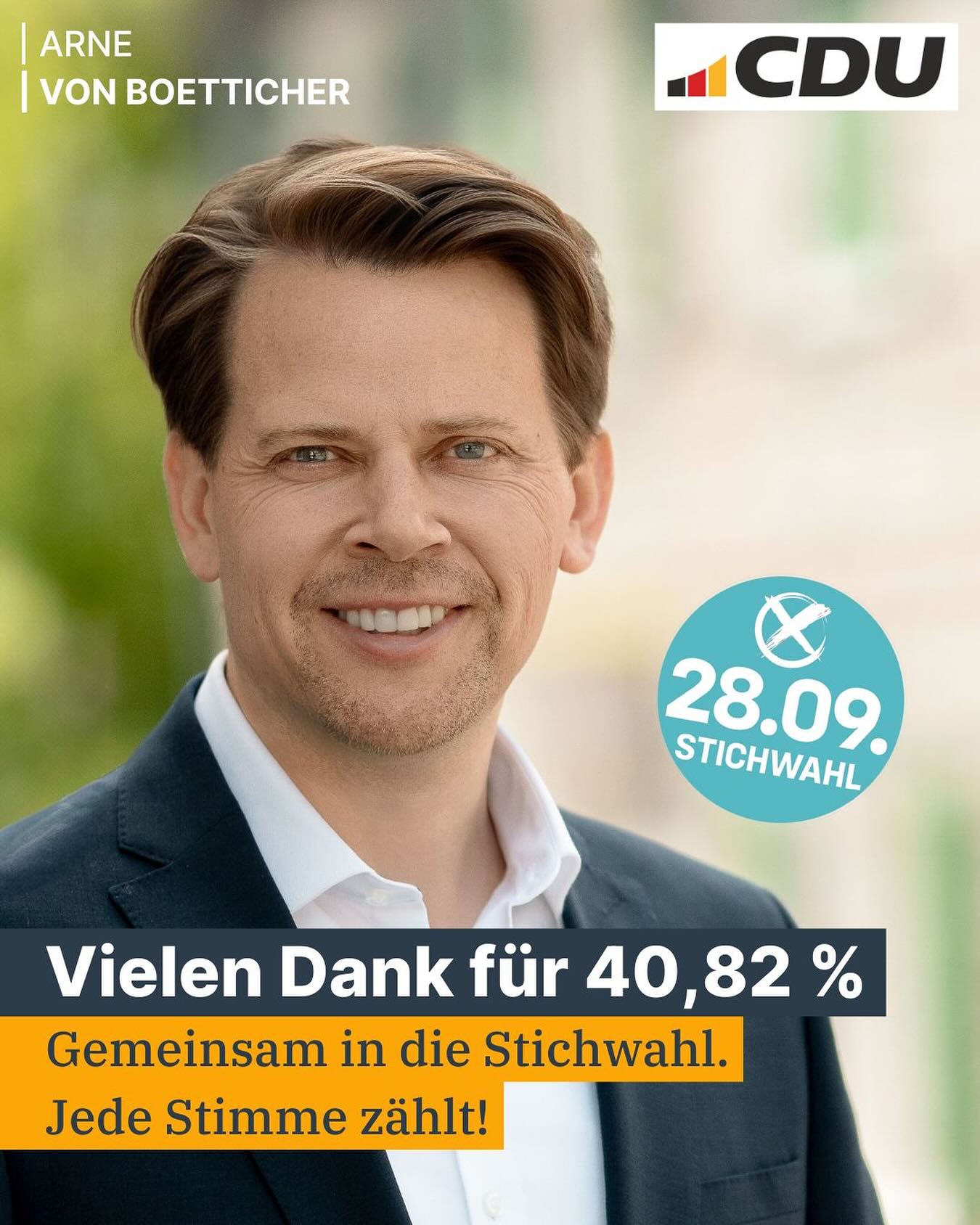 Jetzt heißt es nochmal Ärmel hochkrempeln für die Stichwahl! Ich freue mich drauf! 💪
#kommunalwahl2025 #rheinischbergischerkreis #stichwahl