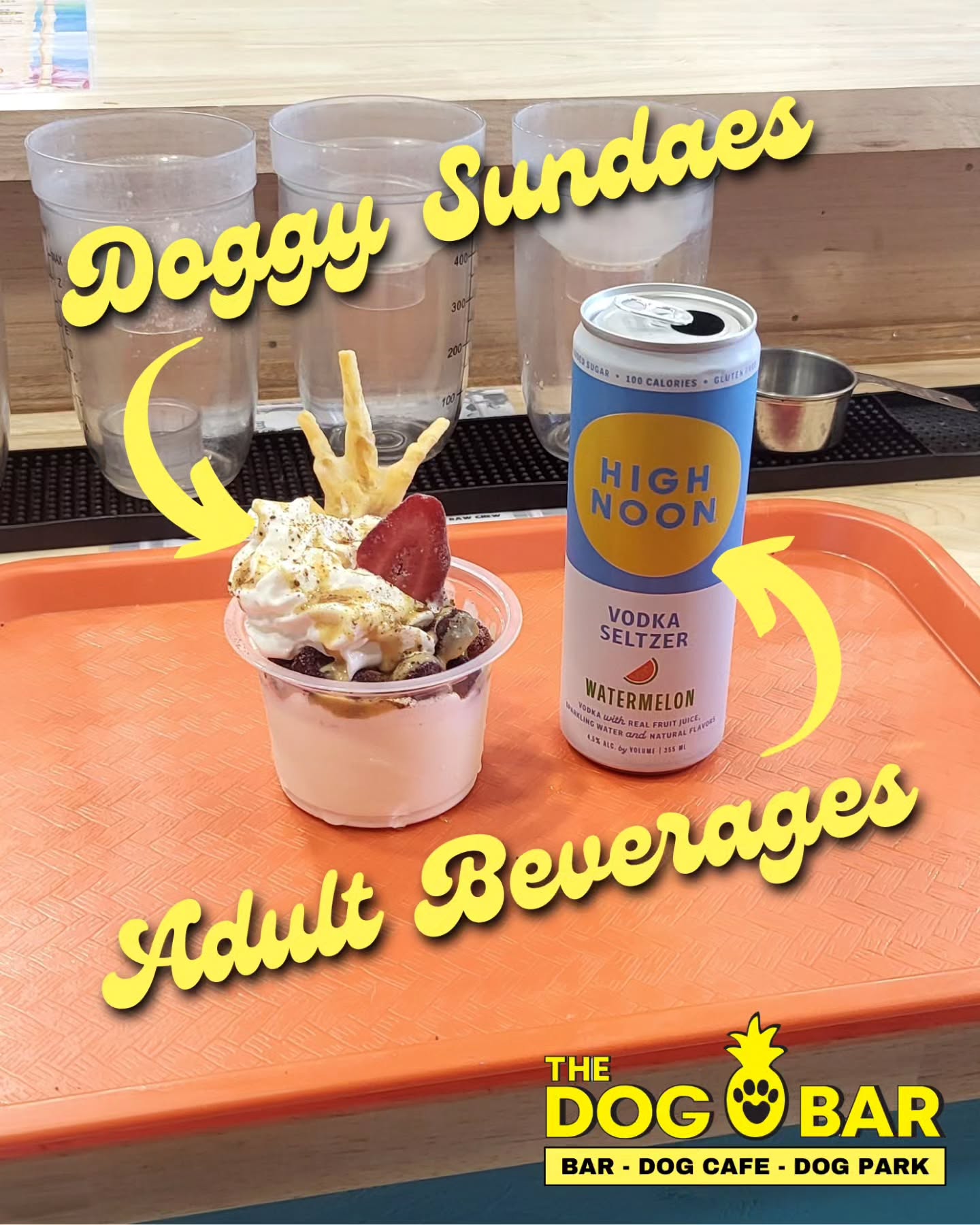 The Dog Bar in Houston Texas! Dog Friendly Bar & Dog Park!
Your Dog can sip on a PupTail or a Doggy Sundae! and yes we have cold Adult drinks for humans too.
You can also reserve our party space for Birthday Parties and Gotcha Day Parties!
#thedogbar #thedogbarhtx #houstondoglovers #houstondog #dogfriendly #petfriendly #houstonpets #montrose #doglovers #dogstore #petstore #dogbar #dogcafe #houston #houstonthingstodo #dogpark