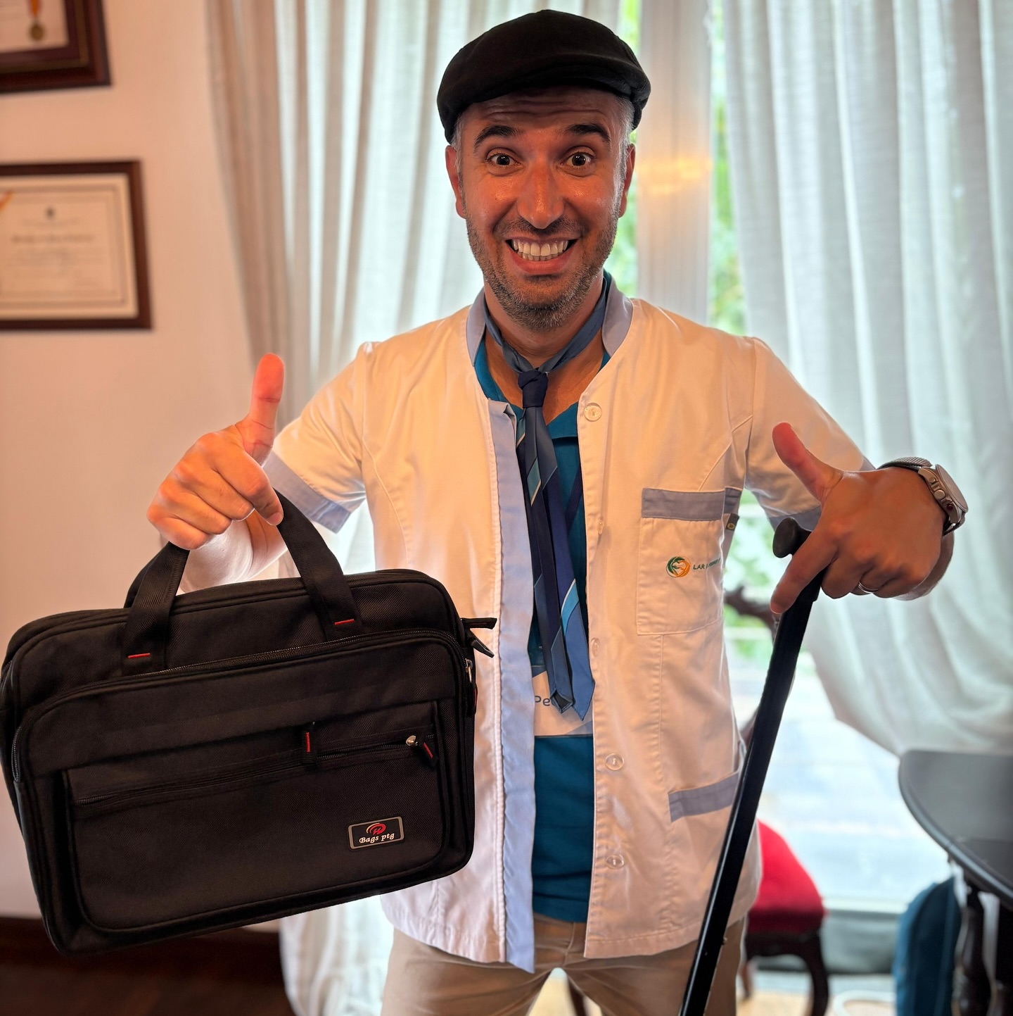 Quando o Team Building é em modo 🎭 Teatro e tu és o anfitrião 😅