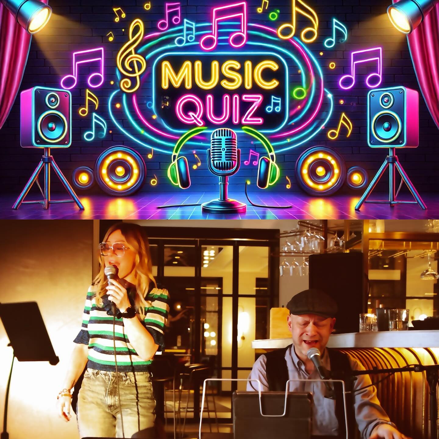 Lördag 27/9 drar vi igång med vår första MusicQuiz - live med Janica & Fredrik!
📍: Loungen, Sigtuna Stadshotell 🕝: 18:00 Fritt inträde - Antal platser är begränsat! Varmt välkomna! 🎶