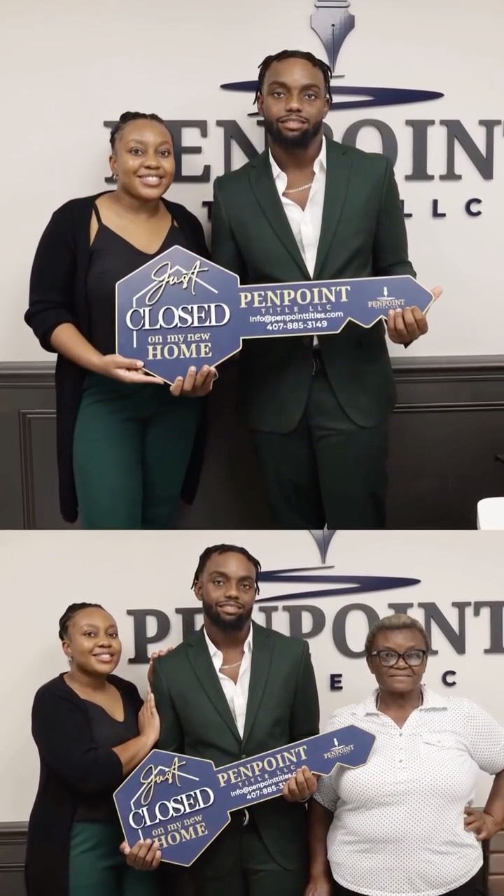 Closing days never get old ๐ Every deal is just as meaningful as the last, and we love being part of your journey ๐พ๐
Juna Rocher, Realtor
Call/Text: (321) 205-6171
Email: junarocher@kw.com
#penpointtitle #closingday #homesweethome #titlecompany #comarketing