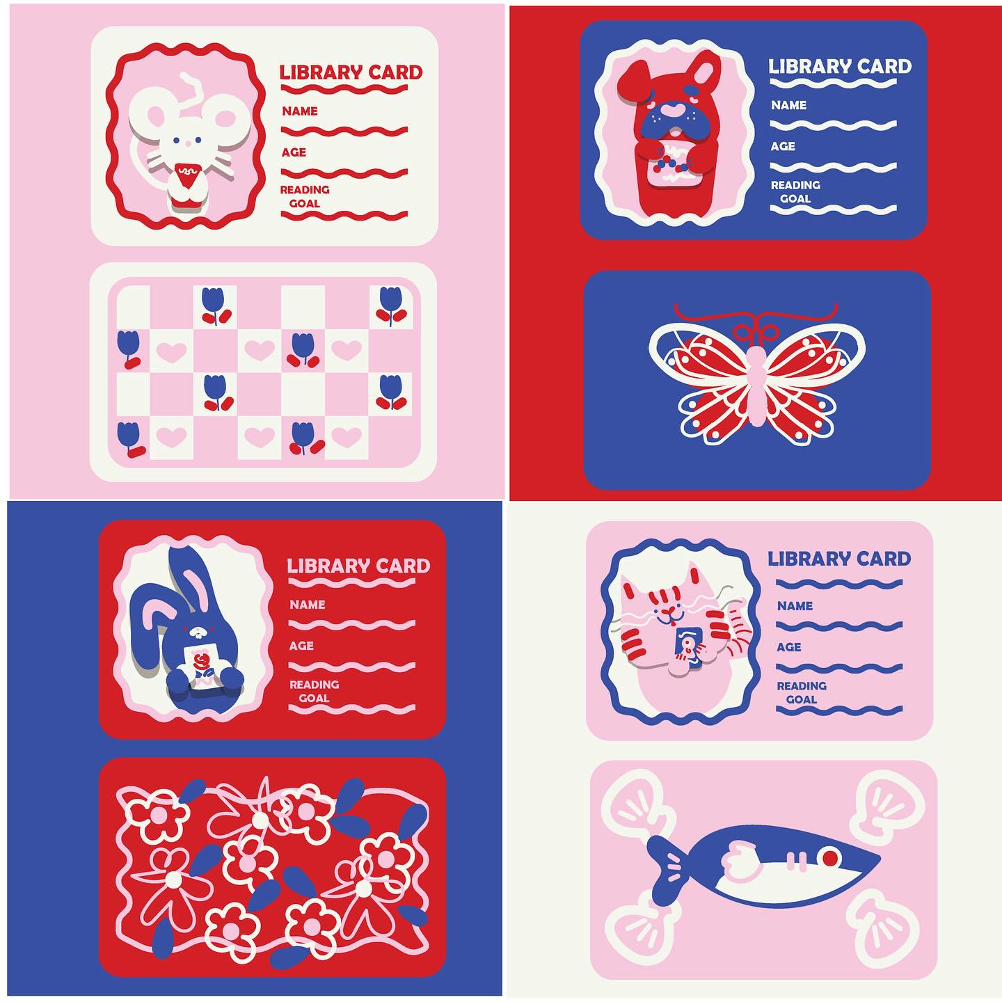 Having some fun making some library cards
#art #graphicdesign #graphicdesigninspiration #illustration #illustrations #catdrawings #catillustration #dogillustration #dogdrawing #mousedrawing #rabbitdrawing #illustrator #adobeilustrator