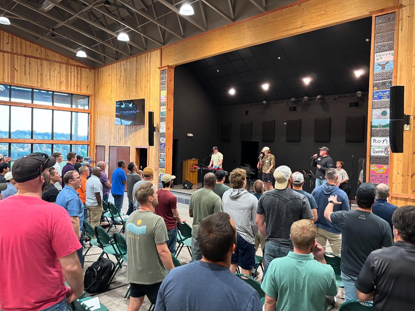 The men of Reclamation Church got together for our annual retreat in the Laurel Highlands at the beautiful Ligonier Camp & Conference Center. It was always such an encouraging time together as they centered around God’s Word. #reclamationchurch @reclamation_greensburg @reclamationnewken @reclamationmonroeville