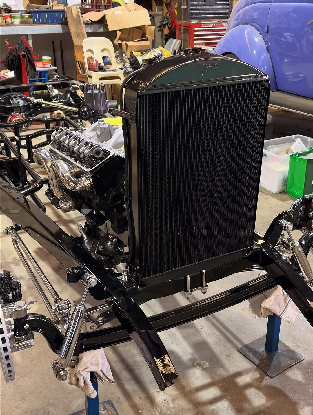 Repost from @squirrel_coupe π₯
β’
Another day, another couple of items ticked off the list, including more mocking up. Only the best will do when it comes to cooling @johnsonsradiatorworks
#hotrodbuild #1932ford #hotrod #traditionalhotrod #moderntake #classiccarbuild #carsofinstagram #automotiveart #carbuild #classiccars #hotrodcommunity #carenthusiasts #automotivepassion #buildjournal #carphotography #hotrodmagazine #hotrodphotography #hotrods #carbuild #hotrodding #fordhotrod #deucecoupes #carculture #customcars #ratrod #projectcar #hotrodlifestyle #hopup #hopuplive #rodandcustom