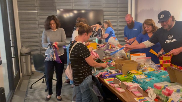 Huge shoutout to all the incredible Allstate employees and the Allstate Foundation @allstatefoundation for their amazing service! 👏✨
They spent hours putting together back-to-school kits for 300 children in Kenya 🎒📚—what an incredible gift of time, care, and love. 💛
We absolutely love partnering with businesses that care deeply about their communities, both locally and globally.
If your company would like to do something similar, we’d love to connect—reach out and let’s make it happen together! 🤝
#CommunityCare #AllstateFoundation #GivingBack #Kenya #BackToSchool #CorporateSocialResponsibility #TogetherWeCan
