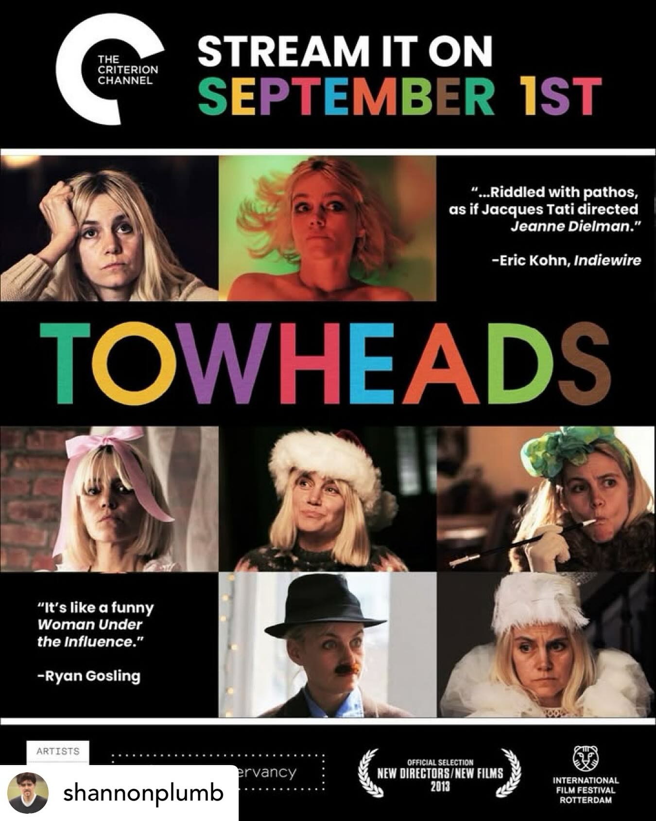 @shannonplumb beautiful funny film now streaming on @criterioncollection honored to have written the score