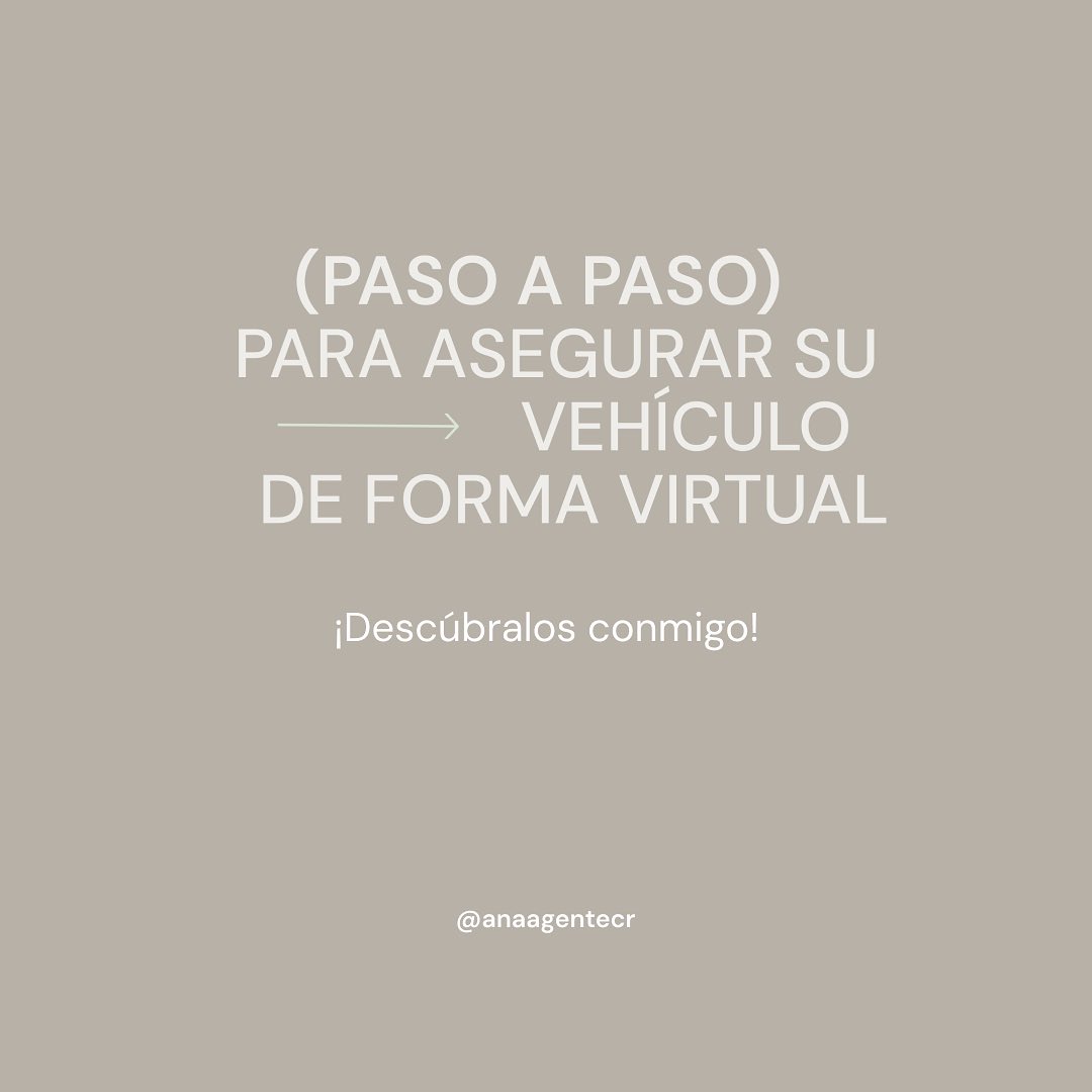 Asegurar su carro nunca fue tan sencillo 💫