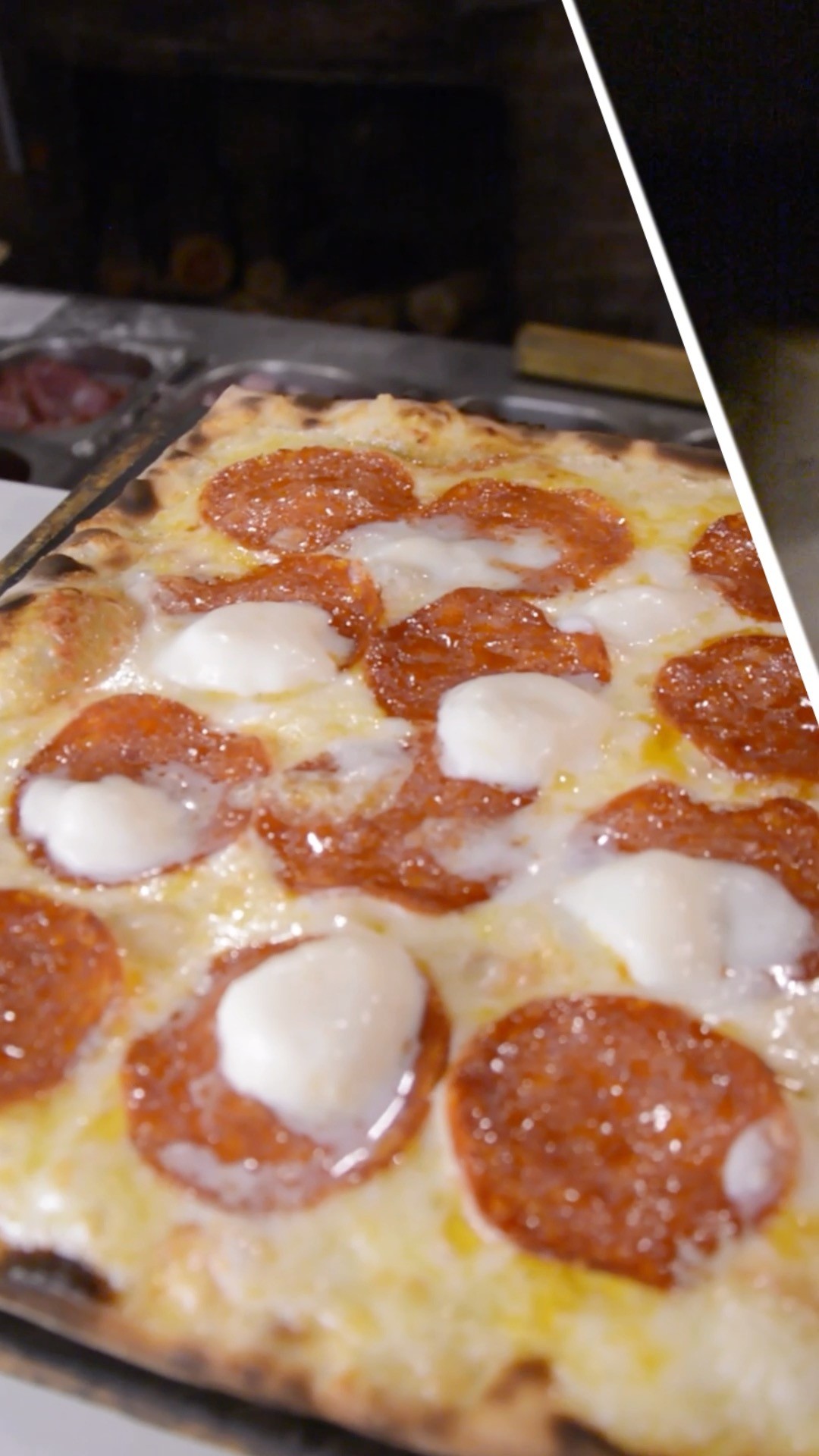 🍕 Pizzas no forno à lenha e massa fresca, leve e irresistível para tornar cada momento especial.