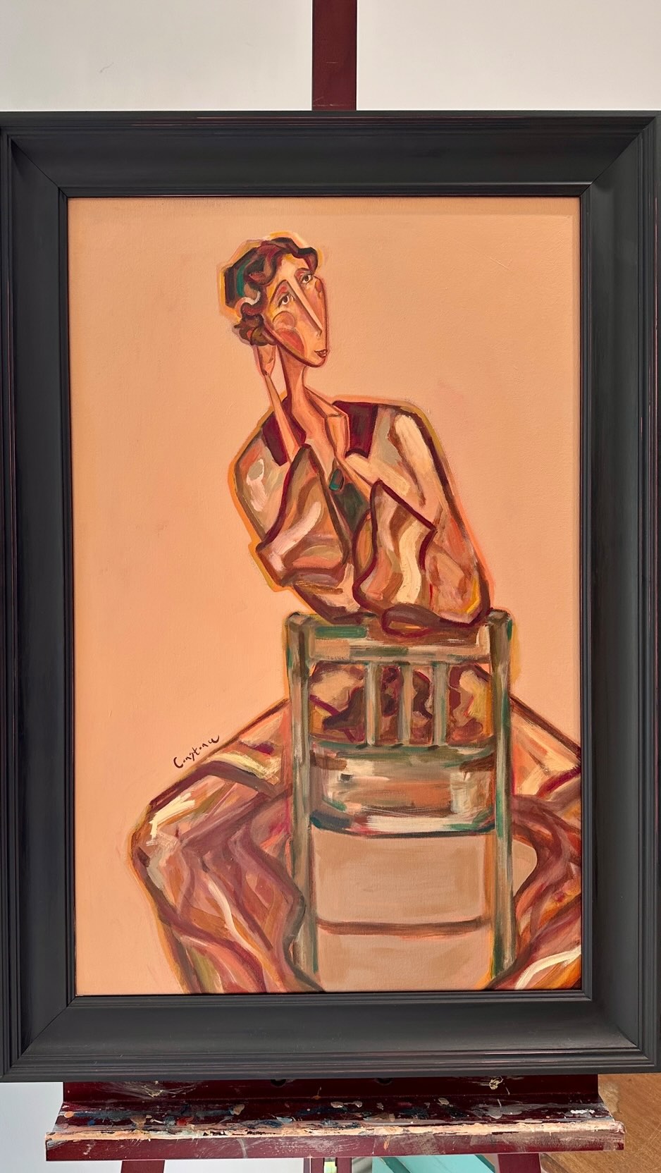 I had the sketch of her to show you too 😊 ‘Everleigh’
#artist #art #artforyourhome #portraitart #artforinteriors #interiorstyle #painting