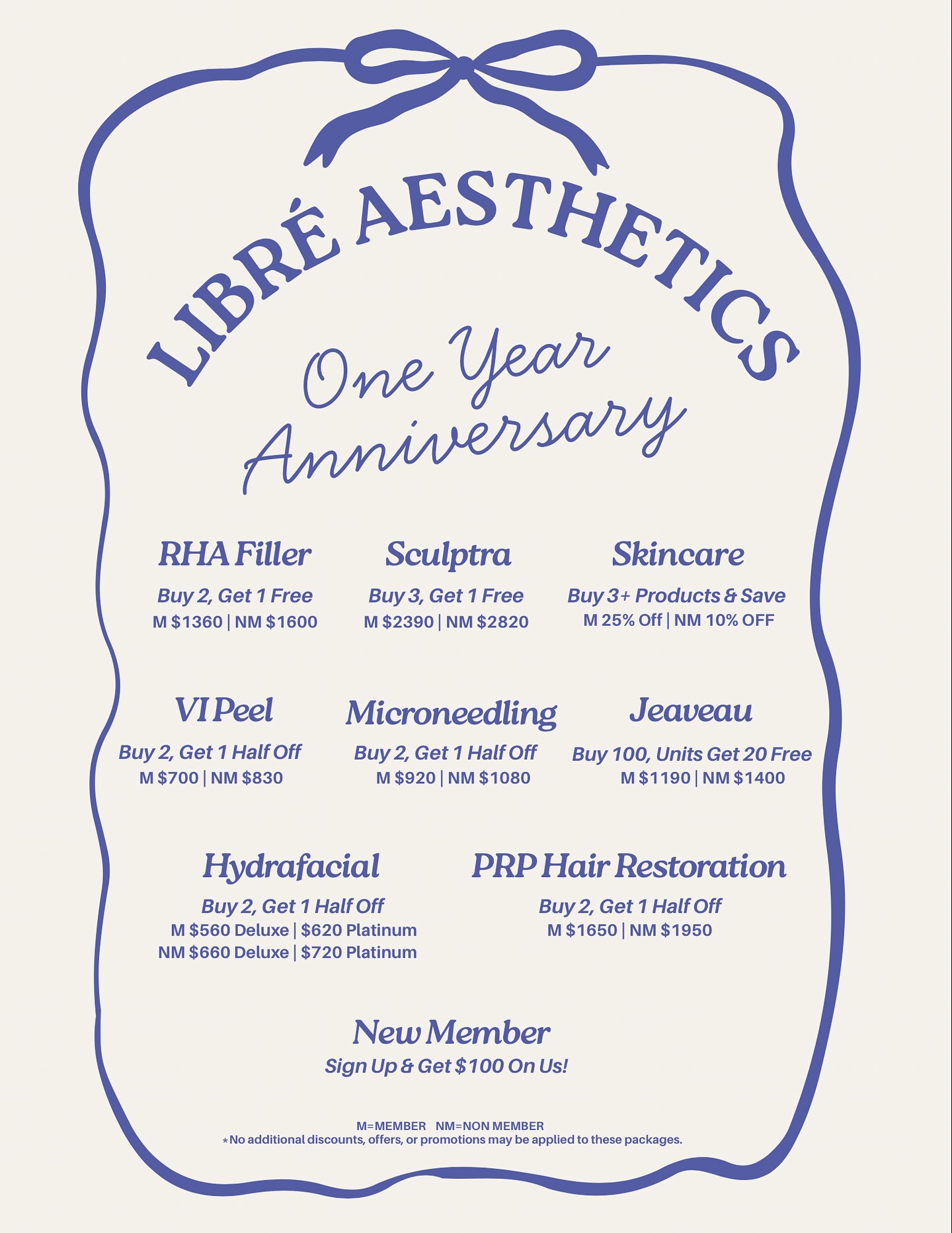 🎉EXTENDED TO 9/30 - Our Anniversary Promos Are Officially Live! 🎉
The deals you’ve been waiting for are HERE! Join us TODAY at Libré from 4-7 PM for an amazing time filled with sips, bites, and exclusive promos! ✨
✨ Don’t miss out, these deals don’t come around often! ✨
Can’t make it in person? No worries! You can still grab your package by giving us a call 📞 or visiting our website promotions page:
https://bchjx.myaestheticrecord.com/online-booking/promotions
Everyone is welcome, bring a friend and let’s make today unforgettable! See you there! 🤍
#wheaton #naperville #oakbrook #glenellyn #chicago #anniversarypromos