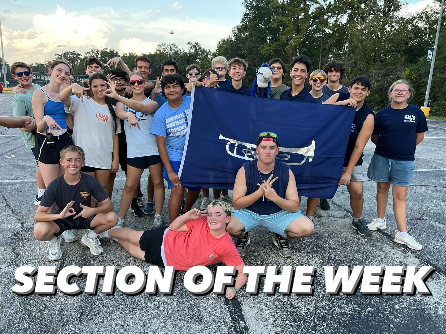 Congratulations to @km4b_trumpets for winning Section of the Week!!