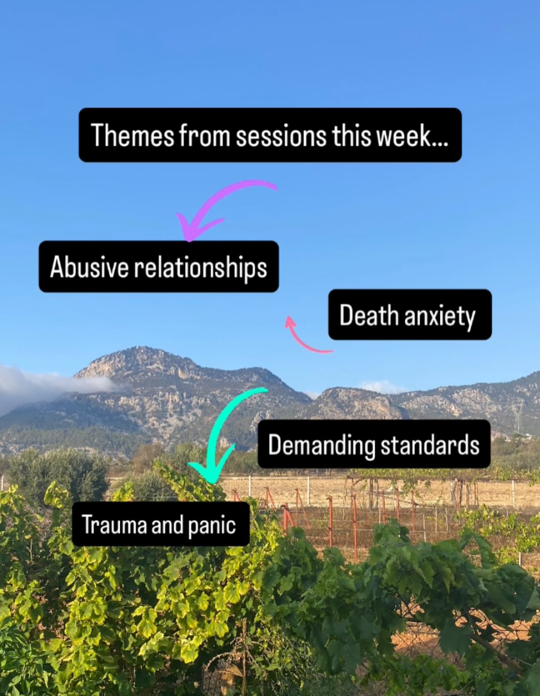 I am honoured every day to witness the courage of my clients and the trust they place in me.
Each clientās story is unique, powerful, and sacred. I am so grateful to be trusted to hold them.
The heart of my work is listening, holding space, and honouring each and every story told.
šš«¶
#emdrtherapiĢst #emdrtherapy #cbttherapist #cbttherapy #selfesteem #depression #anxiety #trauma #panic #mentalhealthawareness #mentalhealthmatters #sawyapsychologicaltherapies