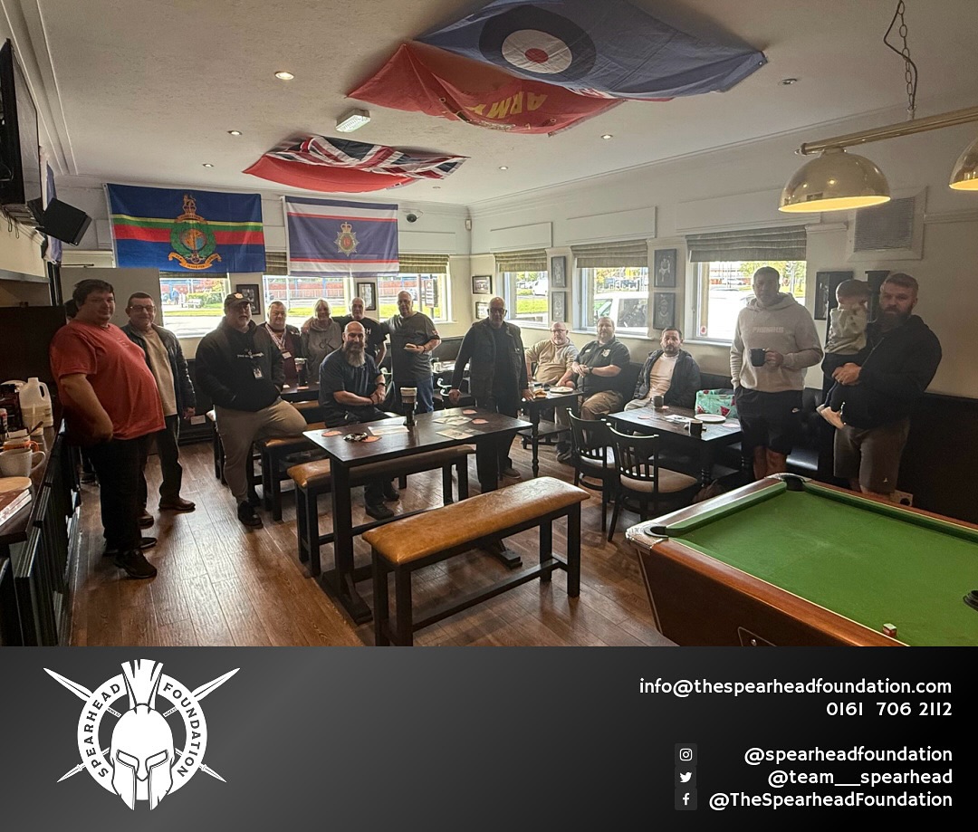 🍳 WYTHENSHAWE BREAKFAST CLUB 🍳
Last weekend seen over 25 veterans from wythenshawe pass through the doors of The Spearhead Foundations monthly breakfast event. Many for the first time attending/coming across our service & a few since engaging in further support.
Our Wythenshawe Breakfast Club runs monthly at The Silver Birch in Wythenshawe & provides breakfasts funded!
If you serve, served or are a member of the emergency services you are welcome to attend 😊.
The next one: 11th October 2025
📧: INFO@THESPEARHEADFOUNDATION.COM
