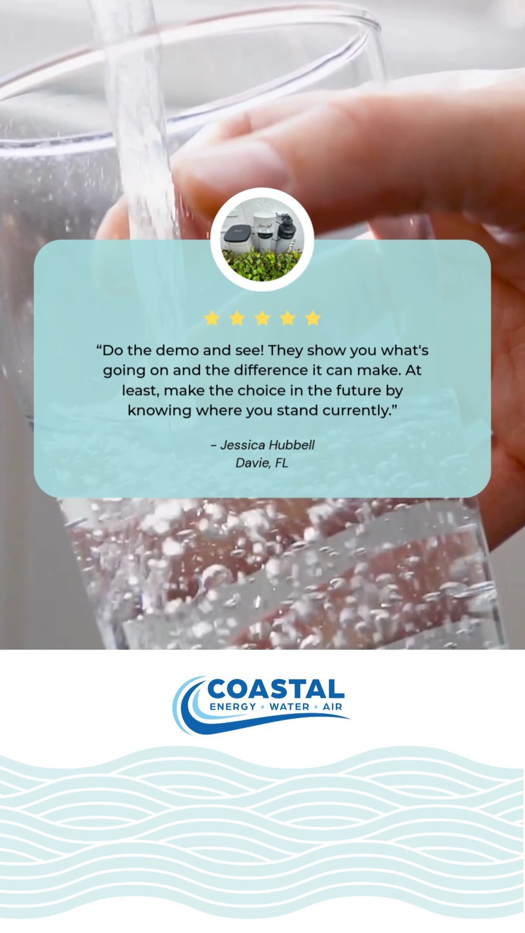 💙 A huge thank you to our amazing customer for sharing their experience with Coastal Energy Water & Air!
See comments for scheduling link and Shelly's full review.
#CoastalEWA #CleanWaterHappyHome #CustomerLove #testimonial #WATERFILTRATION #waterfilter #airpurifier