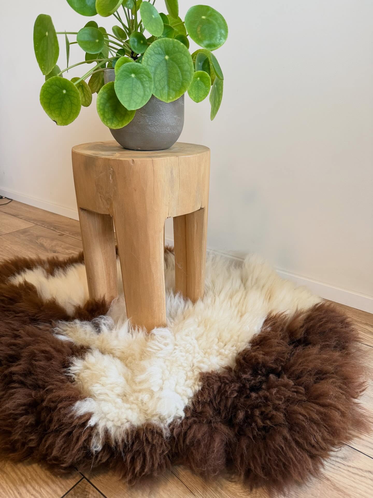 Flauschig und warm….unsere Alpaka Wolle! Schaut mal,was man daraus machen kann. Wir verarbeiten unsere Wolle zu Sitzfellen und Teppichen. Jedes Stück ist ein Unikat und handgefertigt aus 100% Schurwolle. (Keine Tierhaut)