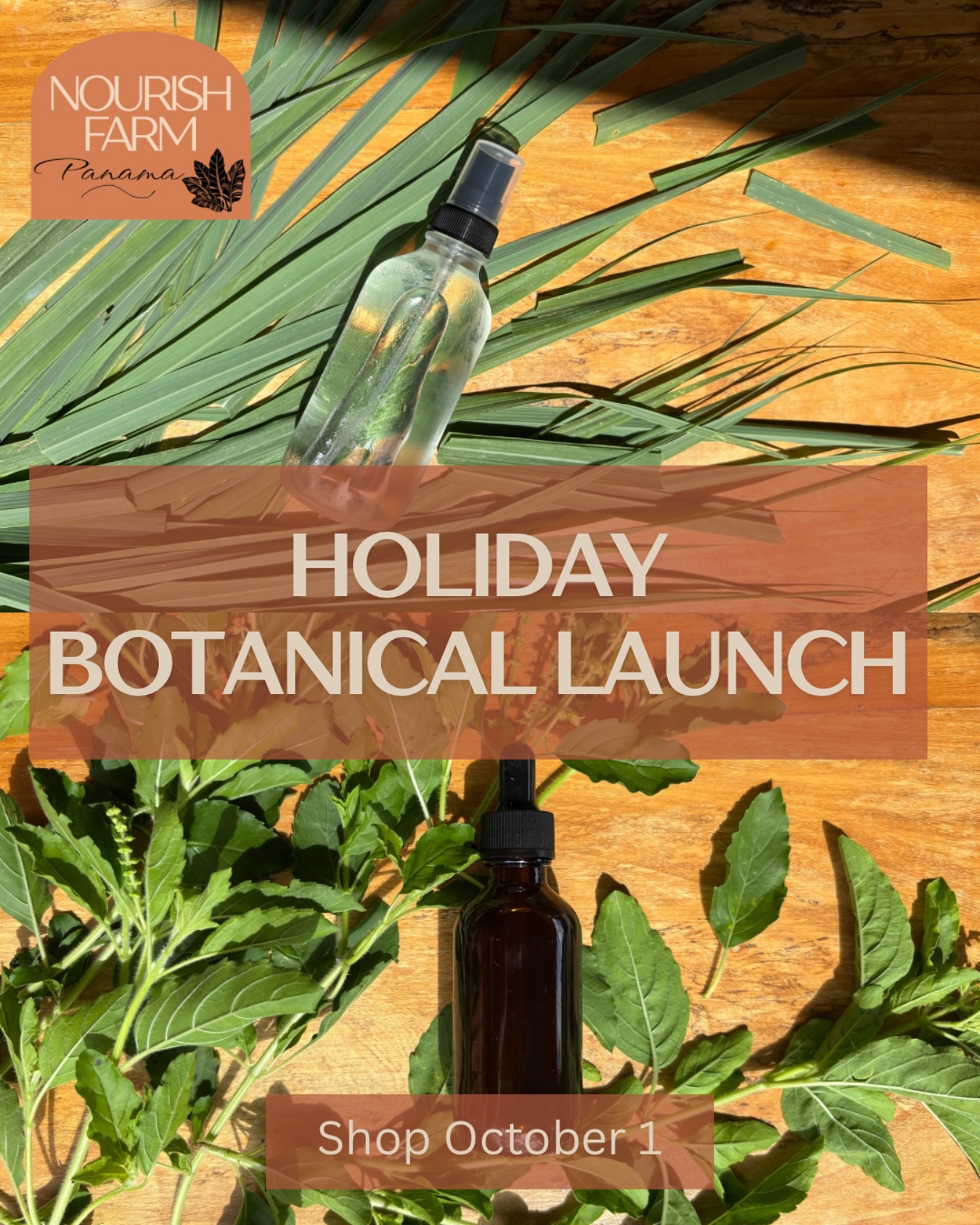 I am so excited to share that I will be doing a holiday botanical launch again this year! I’ll be doing things a bit different than last year. I will be making all the products myself at our farm here in Panama & shipping them to the USA for Turlock pickup.
I’m offering 7 botanical products this year - most of them will have ingredients I grew right here on our tropical farm.
If you’re not on my email list and want more info, comment 🌿 below and I’ll reach out to get your email and send you all the details!
Pre-ordering goes live October 1! Are you excited? I sure am! I can’t wait to share some of the beautiful, tasty plant medicines I’ve been making here in Panama.
xoxo
Nicole
#nourishfarmpanama #nourishfarmbotanicals #botanicallaunch #plantmedicine #herbalhealing