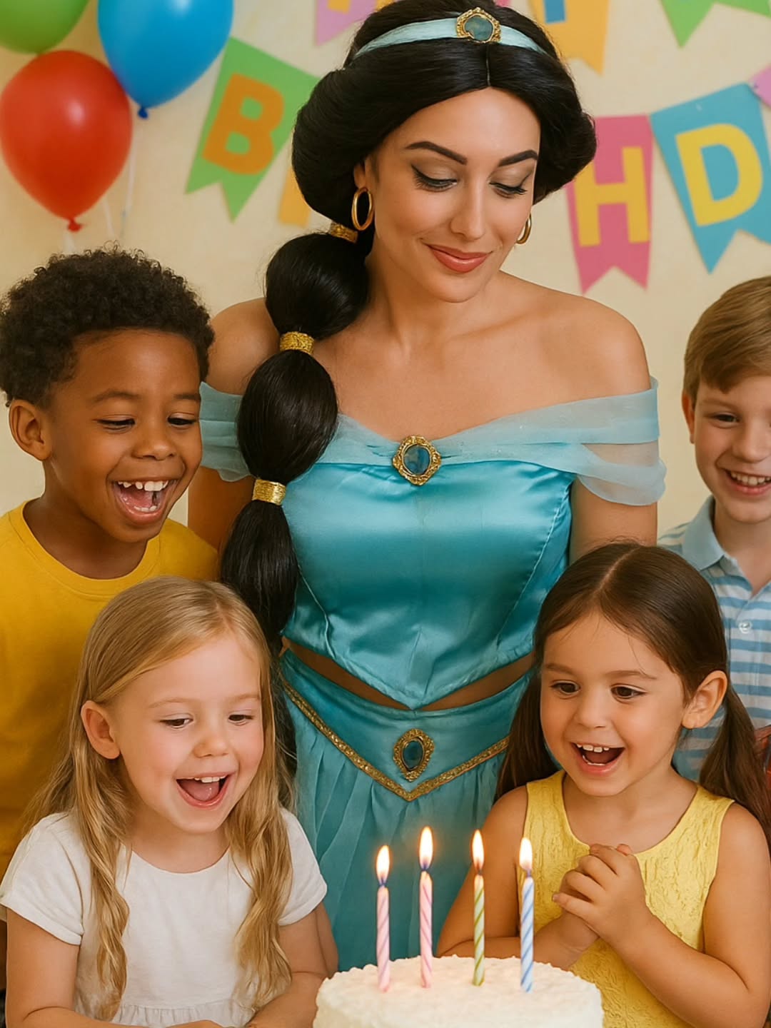 Quelle petite fille n'as jamais rêver de fêter son anniversaire en compagnie de sa princesse préférée ? 🫶✨️🥰
#anniversaire #anniversaireprincesse #princesseparty #princesse #jasmine #anniversairesurprise #anniversaireenfant #princessejasmine #princessedisney