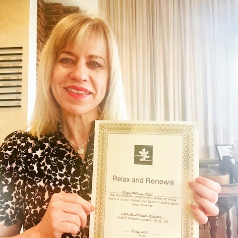 I PASSED!! 😀🎉📜 Over the moon to share that I'm now a Level 2 Relax & Renew(R) Teacher, which is the international gold standard in Restorative Yoga, created by BKS Iyengar pupil and world class yoga authority, Judith Hanson Lasater.
Huge thanks to my brilliant client who gave up her time to work with me on the six week programme I had to develop for my certification assignment, which worked to beautifully to alleviate the chronic pain resulting from surgery, vertebral fractures and emotional trauma.
Relax & Renew(R) is one of the pillars in my 6-week personalised programme From Executive Stress to Strength and I'm looking forward to offering it as part of my Autumn Reset as we transition through the seasons.
So for now, it's focus time and how to roll this out to those who would benefit from a little more physical rest to recharge and enjoy a bit more calm.
#YogaTeacherJourney #YogaCPD #YogaCertification #YogaTeacherTraining #LevelUpYoga #YogaMilestone
#RestorativeYoga #RelaxAndRenew #JudithHansonLasater #YogaForRest
#StressReliefYoga #YogaForBurnout #ExecutiveWellbeing #CalmMindCalmBody #HealingThroughYoga #YogaForResilience
#AutumnReset #SeasonalWellbeing #MindBodyReset #RestToRise #RechargeAndRenew
#YogaEverywhere #YogaLife #YogaTherapy #MindBodyHealth #YogaForHealing #WellbeingAtWork
