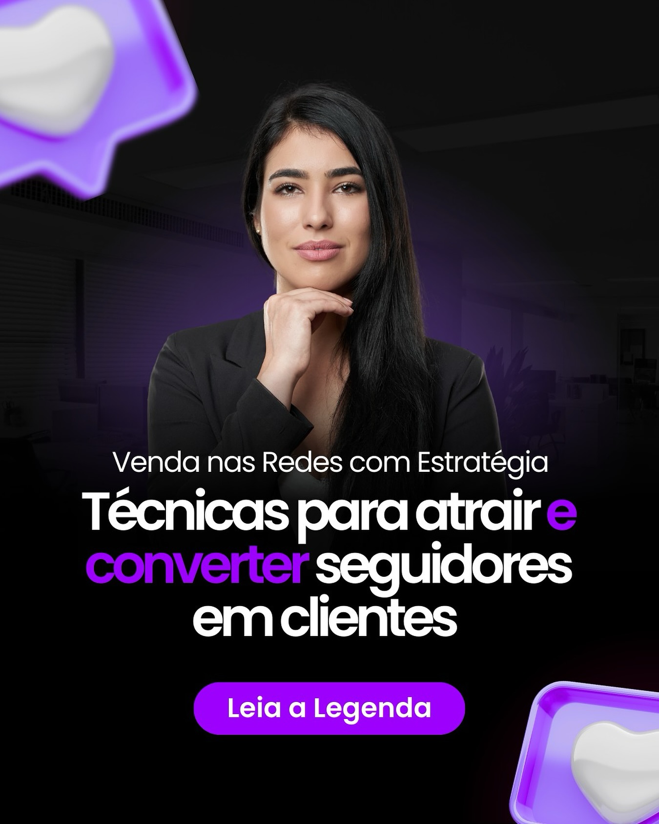 Atrair seguidores é fácil. O desafio real é transformá-los em clientes que compram e confiam na sua marca.
E isso só acontece quando você une conteúdo relevante, prova social e chamadas de ação inteligentes.
Nas redes sociais, cada detalhe conta: a forma como você se comunica, a consistência das postagens e a experiência que oferece ao público.
Na Amora Click, aplicamos técnicas de marketing que criam conexão e conduzem seguidores até a decisão de compra.
Porque mais do que curtidas, o que sua marca precisa são resultados reais.
#MarketingDigital #GestãoDeMídias #Conversão #ClientesOnline #AmoraClick