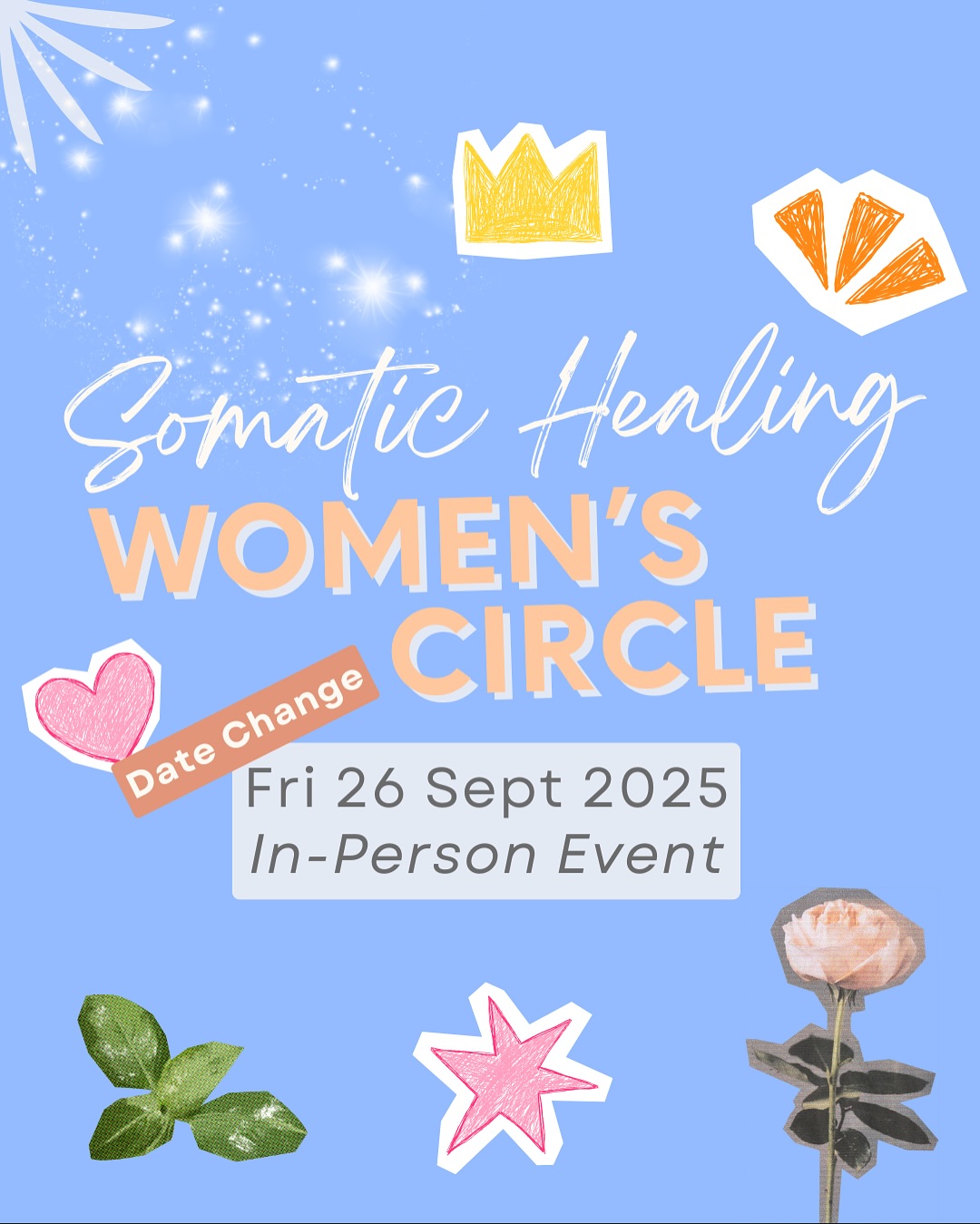 Just an update on my next Womanâs Circle event - thereâs been a date change - itâs no longer on 24th Sept, but has now changed to Friday 26th September.
This event is a beautiful opportunity to reconnect with yourself and other like minded women in a safe and nurturing environement and learn an array of somatic healing and embodiment methods.
What Youâll Experience:
⨠Somatic movement to process stored emotions and connect with your body.
⨠Guided meditation and embodiment activities tailored to the theme of the month.
⨠A safe, supportive circle of like-minded women.
This is a beautiful and nurturing opportunity to pause, reflect, and lean into the wisdom of your body while connecting with like minded women đ
Event Details:
đ Where: Elwood Angling Club, Elwood, VIC
đ
When: Friday 26th September 2025
â° Time: 7pm - 9.00pm
đď¸ Spaces are limited, my previous Womenâs Circles sold out long before the event date, so donât waitâsecure your spot today via the link in bio!
Tag and share with anyone you think would be interested in joining!