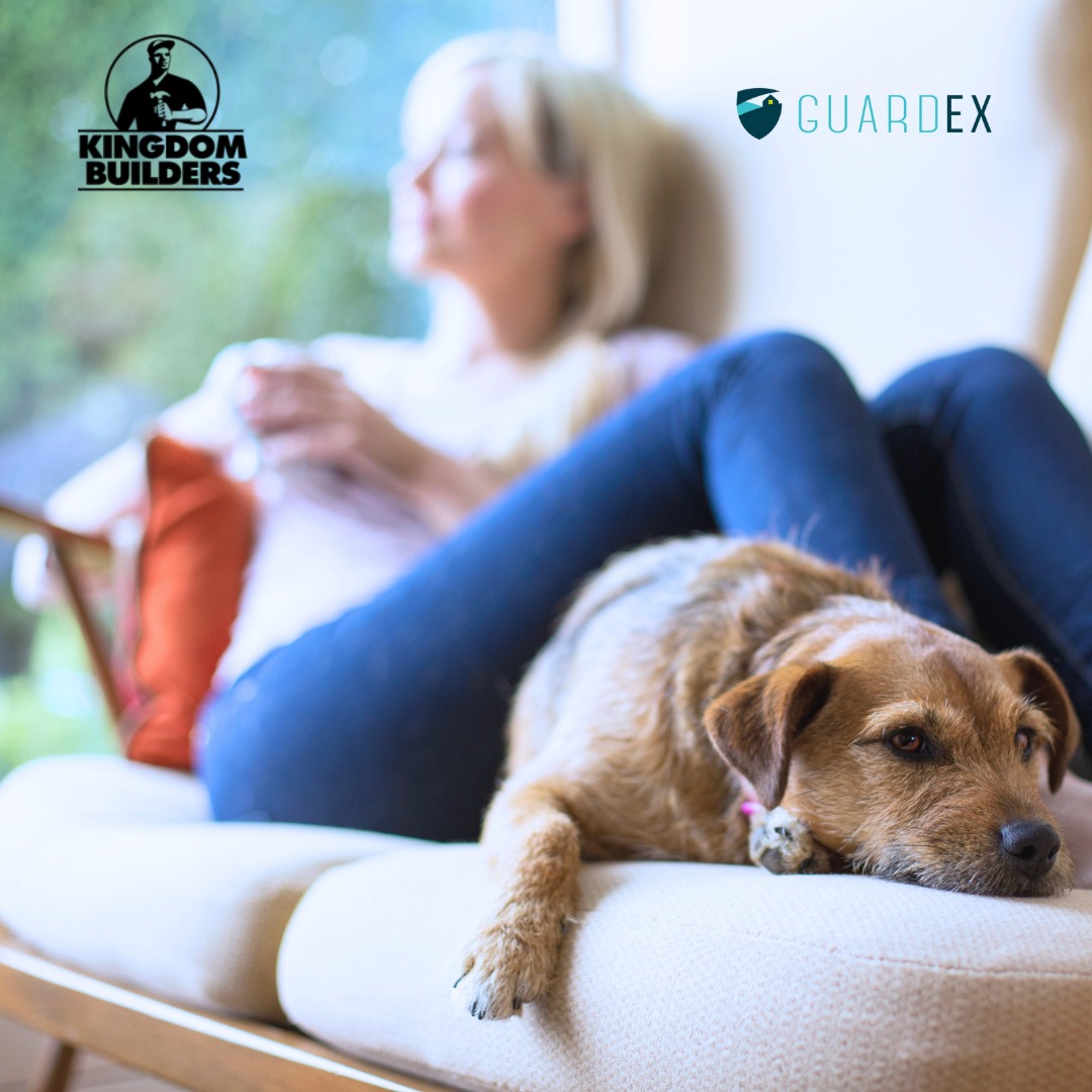 Every day can feel this relaxed ☕ When your home is taken care of by the trusted teams at GuardEx and Kingdom Builders, you can kick back, sip your coffee, and enjoy every moment — because every day is a good day at home. #GuardEx #KingdomBuilders #HappyHome