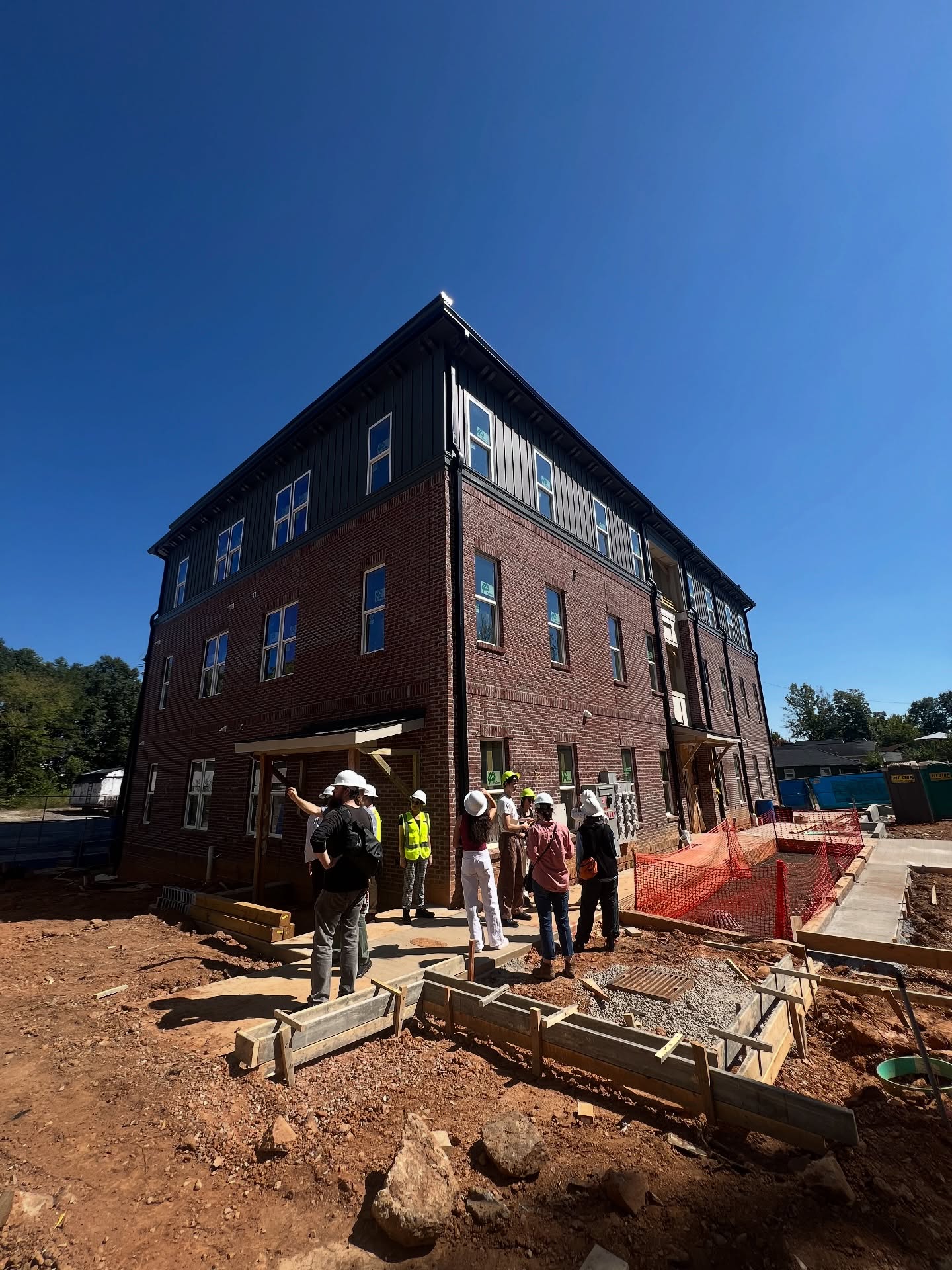 Our latest team site visit to our project for @westsidefuturefund on Echo! The work is coming along beautifully, and we’re excited to show off this project some more in the coming months!