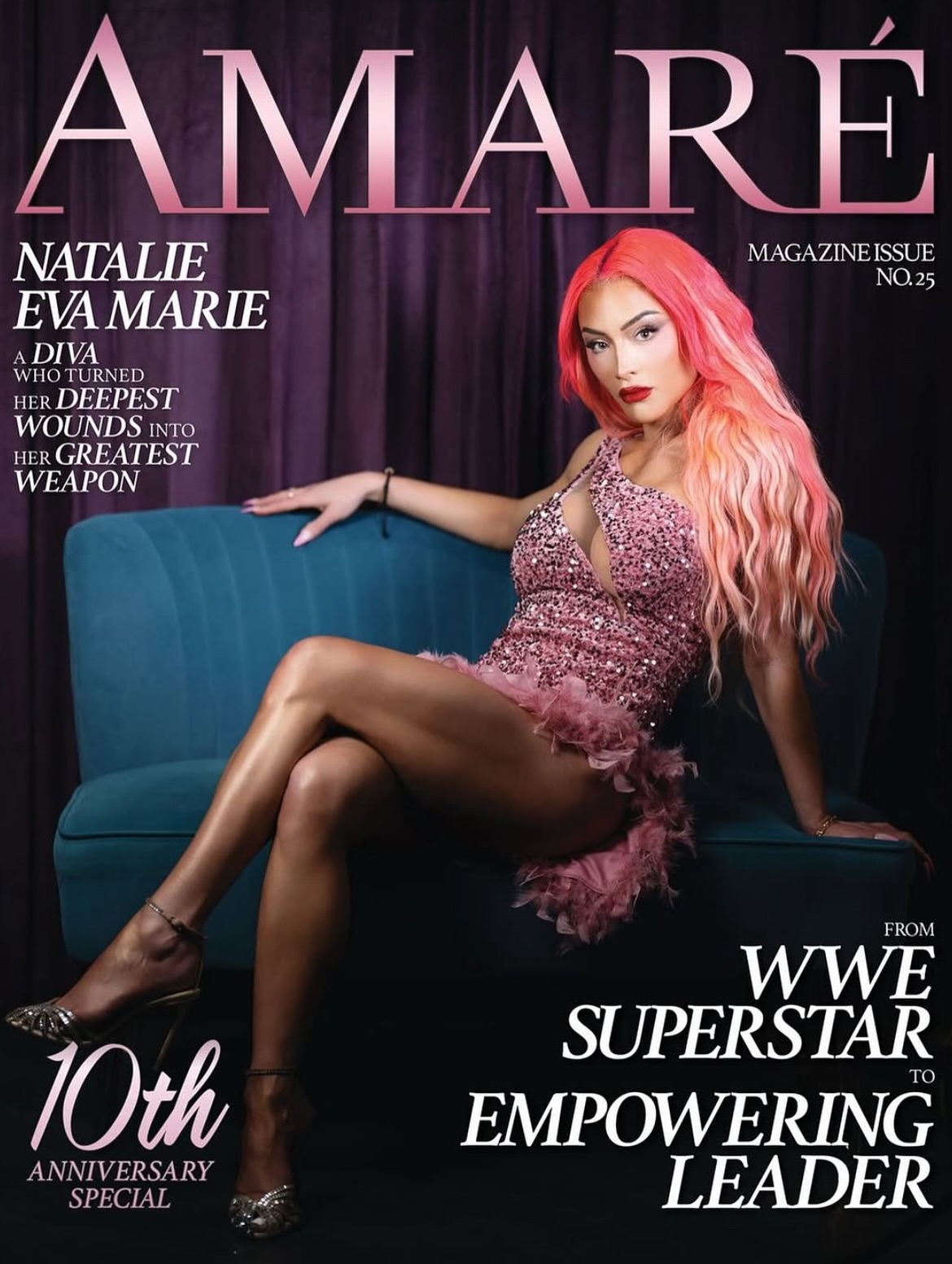 The gorgeous @natalieevamarie wishing you the best birthday!! 🩷🩷🩷 always a pleasure working with you!!