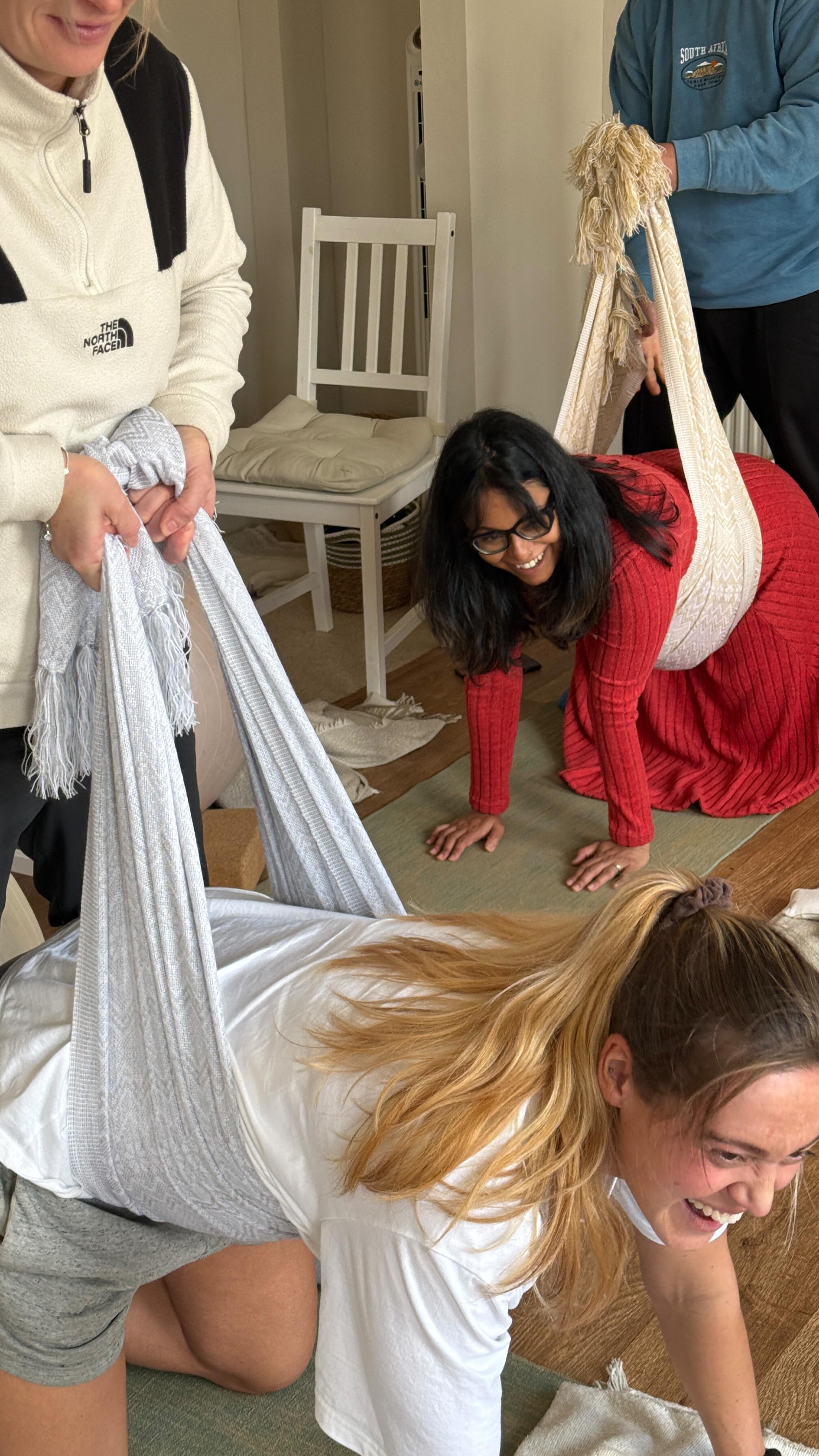 Another gorgeous day spent with four couples preparing for birth. It was wonderful to see them move from feeling nervous to calm and more empowered over the day. Xx are you coming along in November? X
