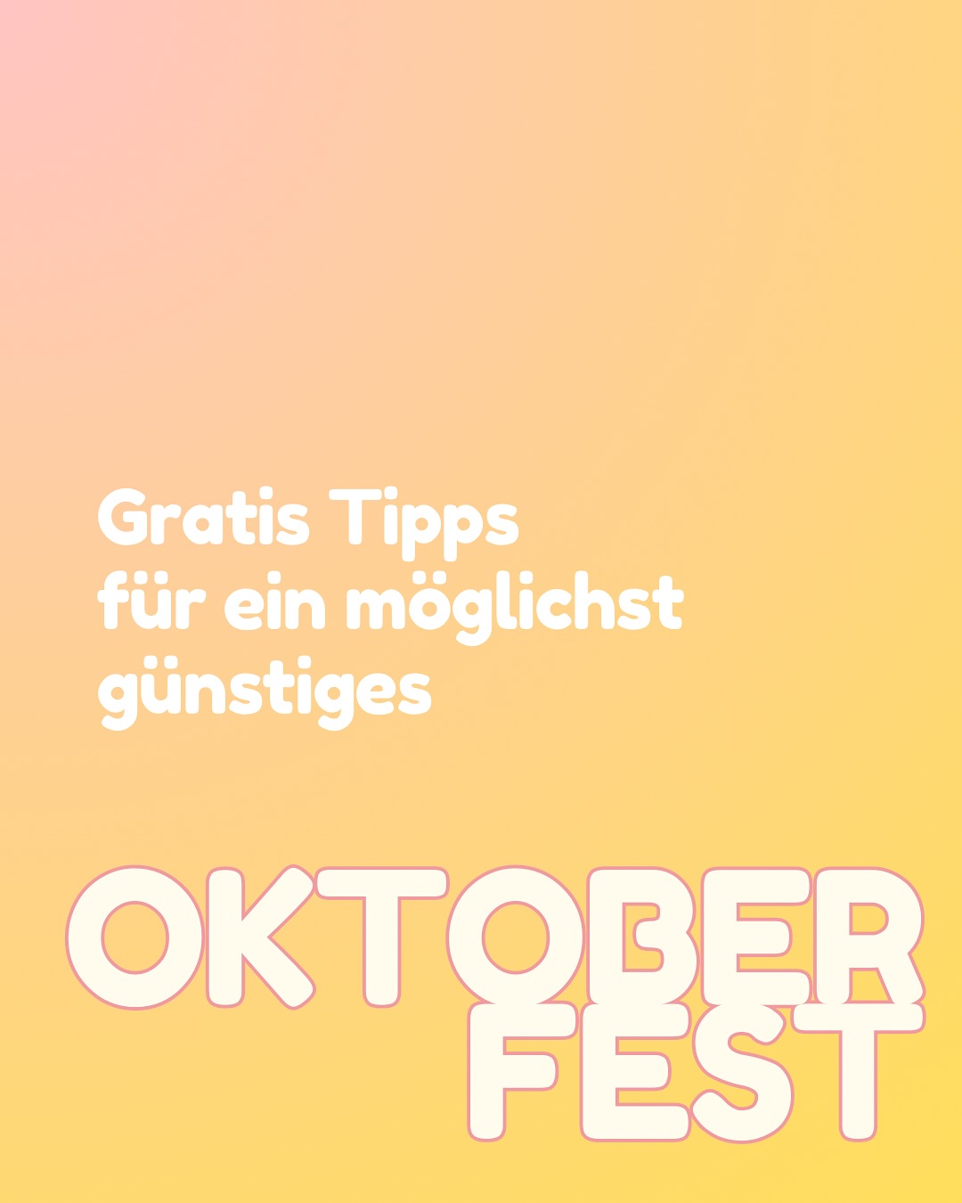 Oktoberfestzeit ist nicht unbedingt die beste Zeit zu sparen, aber auch ohne Tischreservierung und großen Geldbeutel hat die Wiesn ihre Ecken und Gelegenheiten ne gute Zeit zu verbringen! Wir haben sie für euch gesammelt.
Wisst ihr noch mehr Geheimtipps oder gute (gratis) Afterpartys?
Edit: der Eintritt ins Substanz ist NICHT kostenlos.