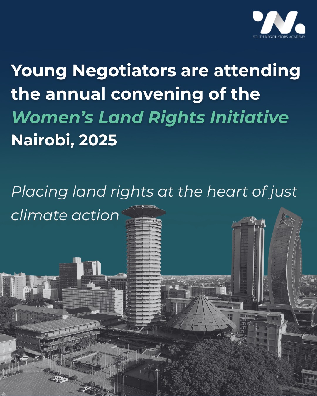 🌍✊ Youth voices at the Women’s Land Rights Initiative Workshop in Nairobi
Next week, YNA co-founder @marie.claire.graf will take part in the Women’s Land Rights Initiative (WLRI) workshop, hosted by TMG Think Tank for Sustainability. 💙
Globally, women and girls face disproportionate impacts from the climate crisis, yet their tenure rights and realities are too often overlooked in global commitments and national plans. Today, less than 15% of landowners worldwide are women.
Despite these systemic barriers, women continue to be drivers of climate action, bringing invaluable knowledge of ecosystems, local plants, and sustainable farming practices to advance global climate goals in their communities. 🌱👩🏾🌾
YNA has been part of this network since the beginning, and we see it as a crucial piece of working with the wider ecosystem to drive transformative change in multilateral governance. 🤝
We’re proud to share that two funded Youth Negotiators—Audrey from Côte d’Ivoire (LYNP) and Gabriel from Fiji (CYNP)—will be joining the workshop, bringing their unique expert perspectives to these urgent conversations on land, climate, equity and justice. 👥💡
📩 Want to stay connected? Join our mailing list using the link in our bio!
#YouthNegotiators #LandRights #ClimateJustice #COP30 #YoungVoices #WomenInClimate