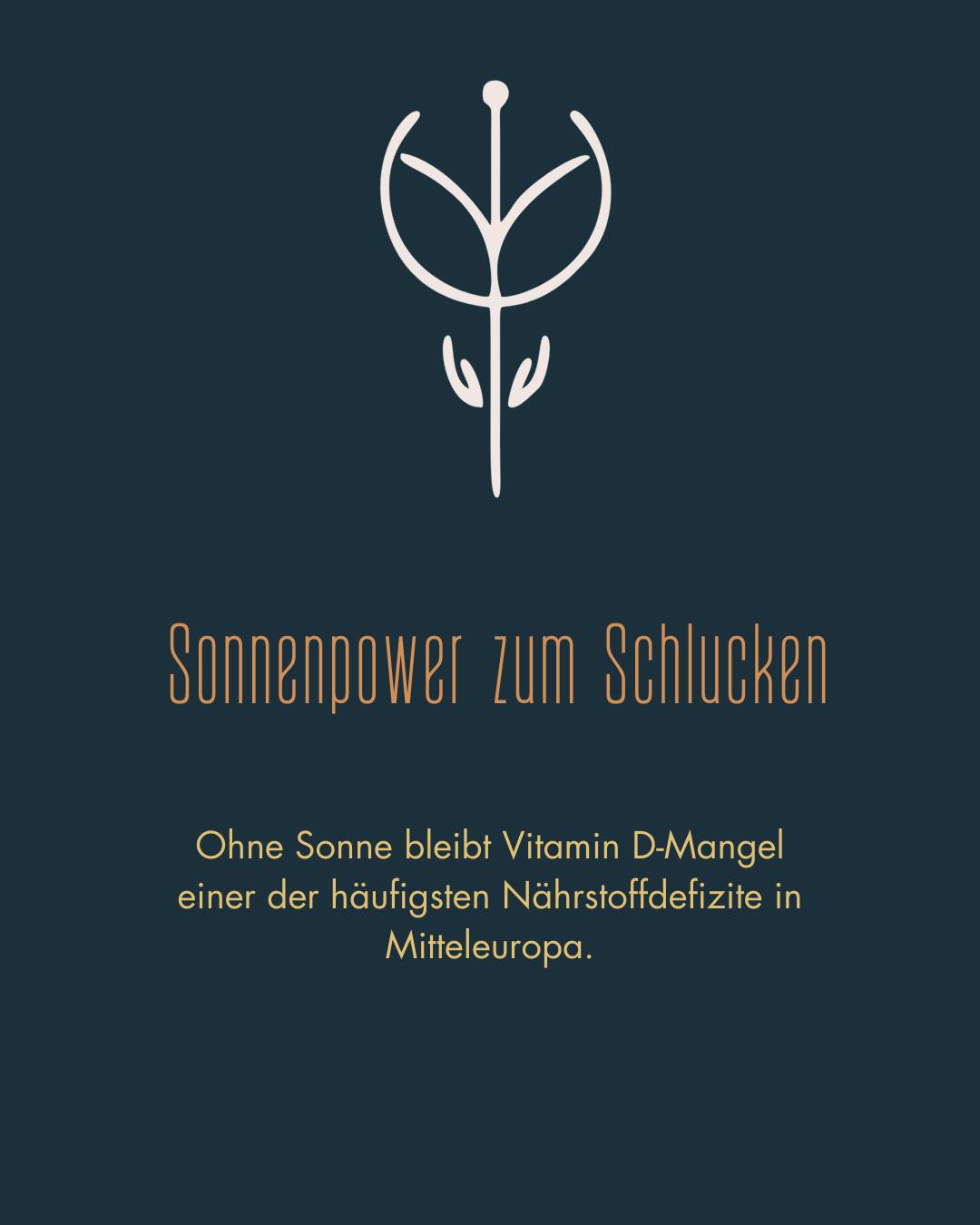 Sonnenpower zum Schlucken
Vitamin D ist in Mitteleuropa das häufigste Nährstoffdefizit.
Ohne Sonne fehlt deinem Körper ein Schlüssel für starke Knochen und ein stabiles Immunsystem.
👉 Bist du eher Sonnenliebhaber:in oder Schattenfreund:in?
Kennst du deinen Vitamin D Wert?