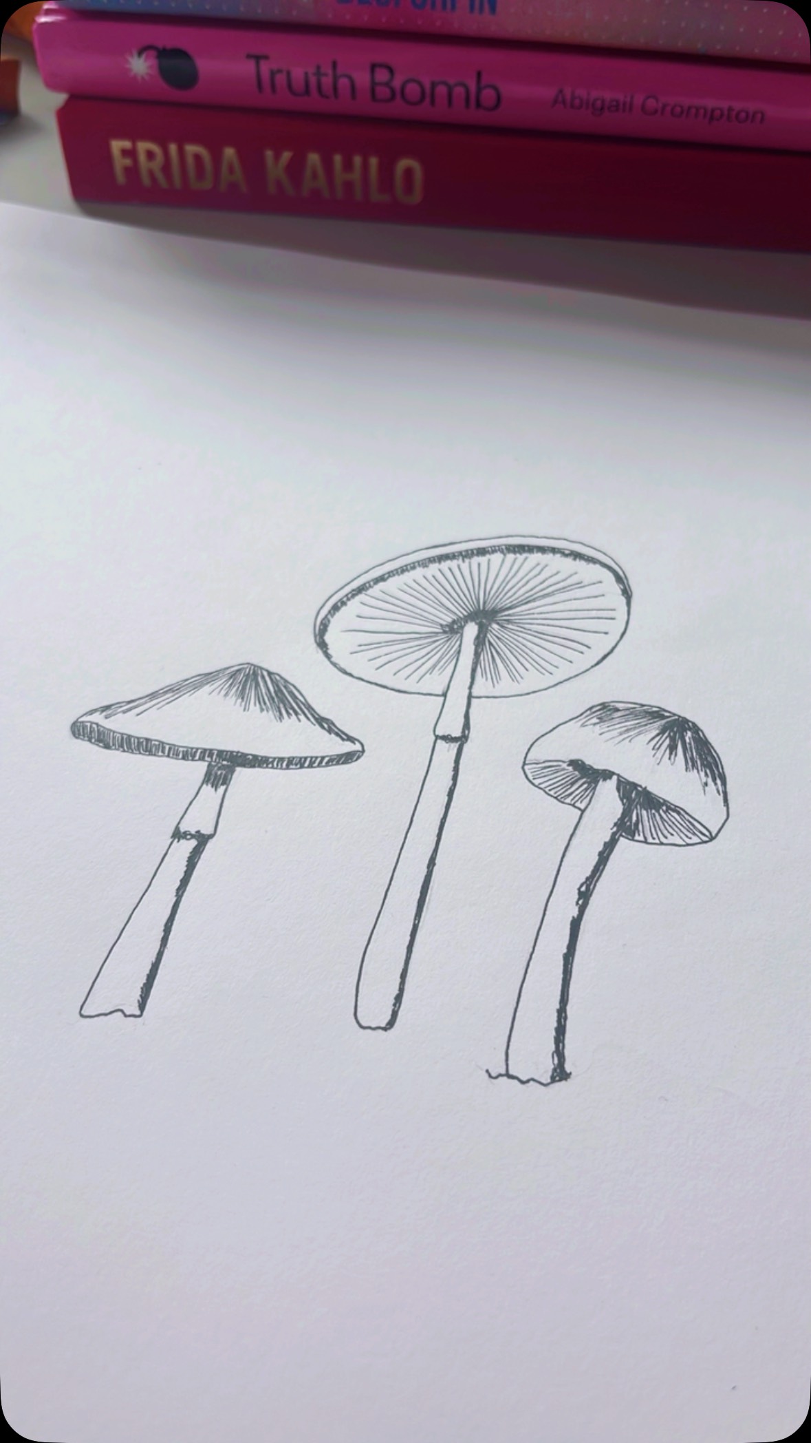 I filmed myself drawing some mushrooms for some wedding stationery. The angle is pants because I didn’t triple check, but you get the gist…
I’ve been using Uni Pin fine liners since I was at uni (that’s a VERY long time) they are my fave pen ever! #ilikepensstudio #weddingplanning #weddinginvitation #custominvites #weddingstyling #illustration #mushroomdrawings #mushroomillustration